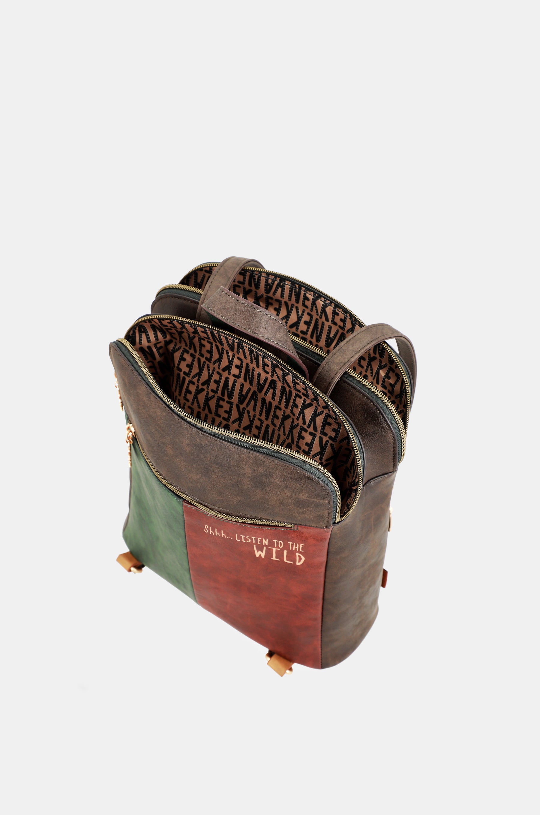Urban double compartment backpack