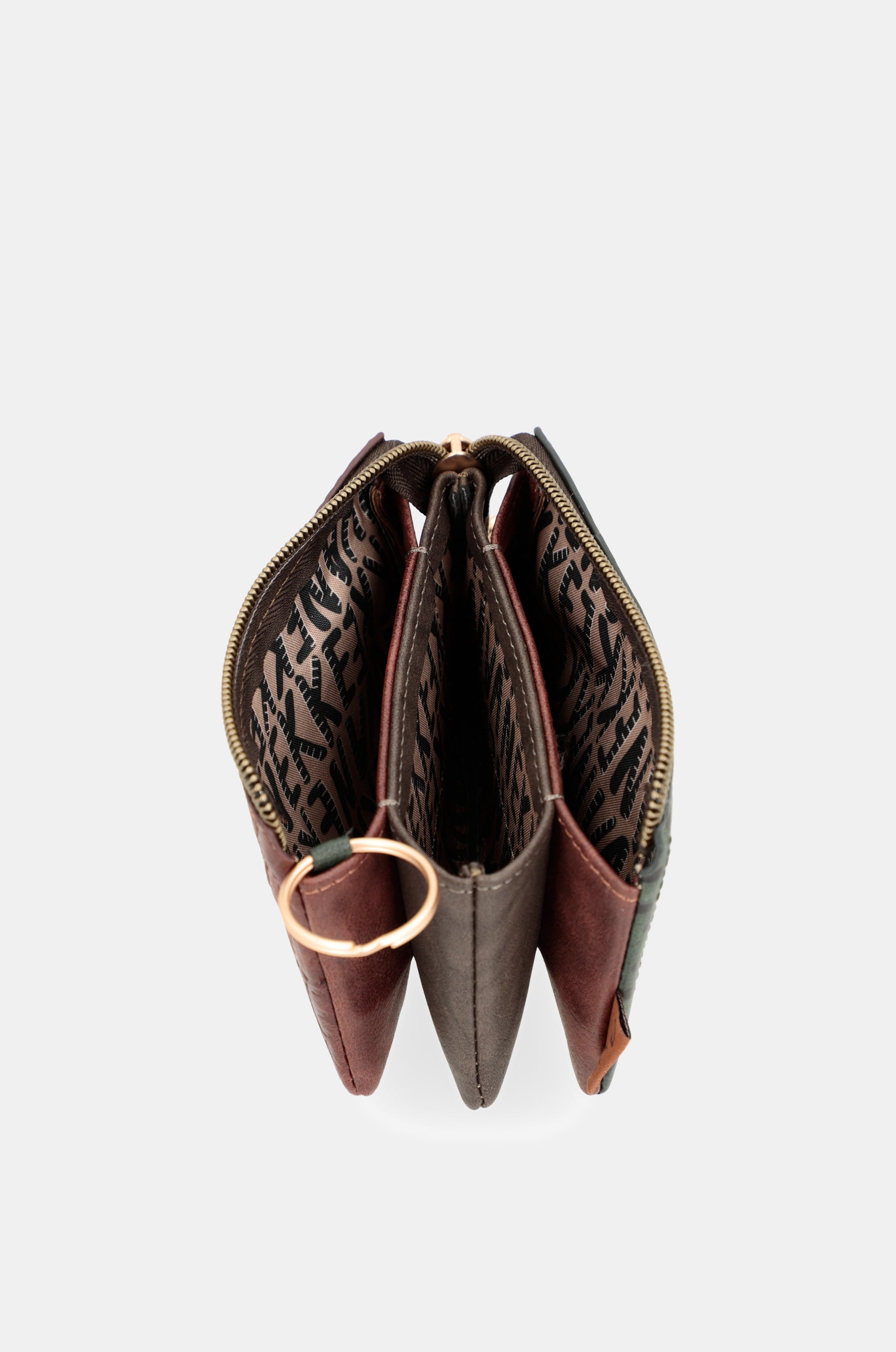 Urban small triple purse