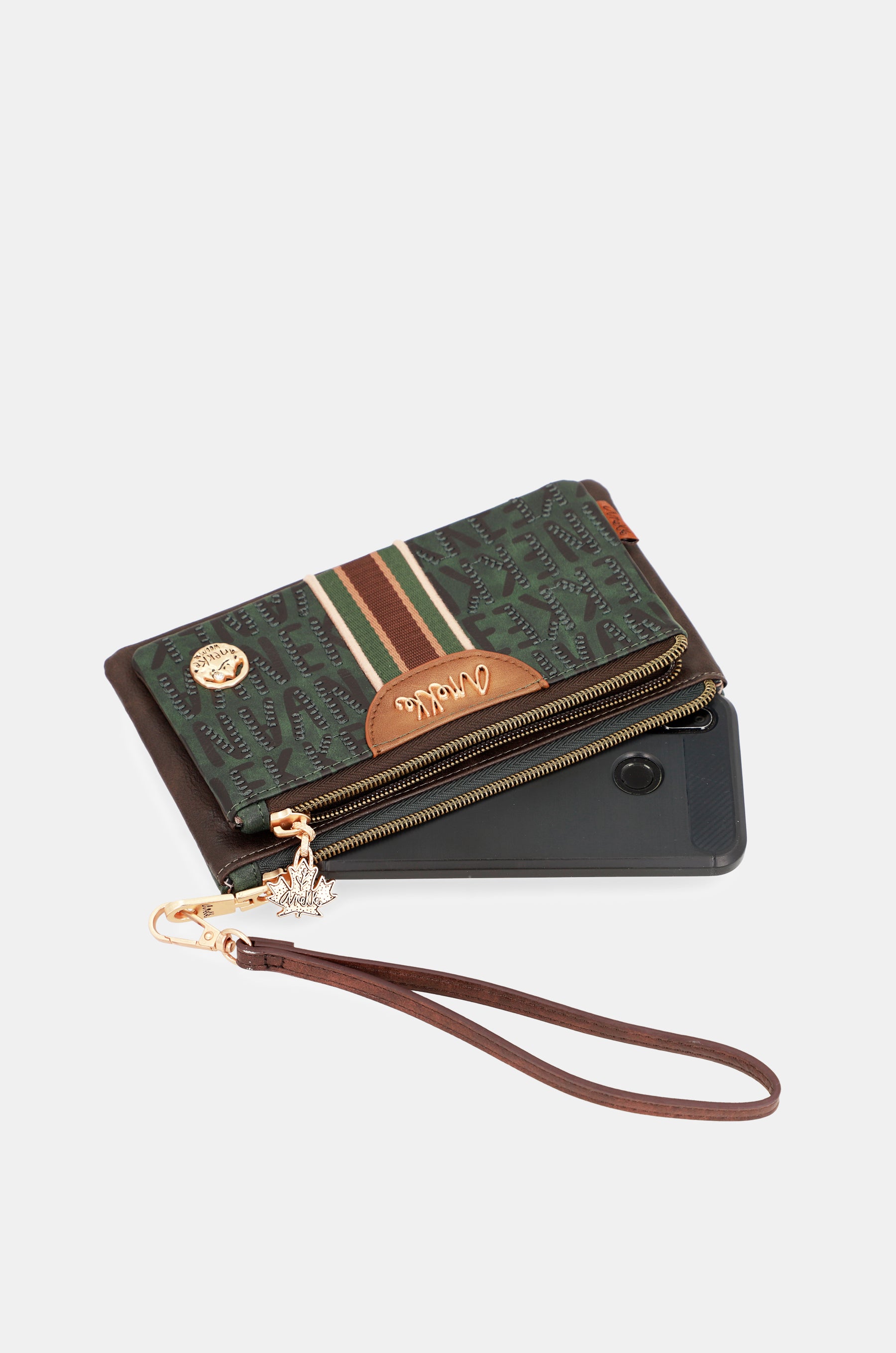 Urban wallet purse with hand strap