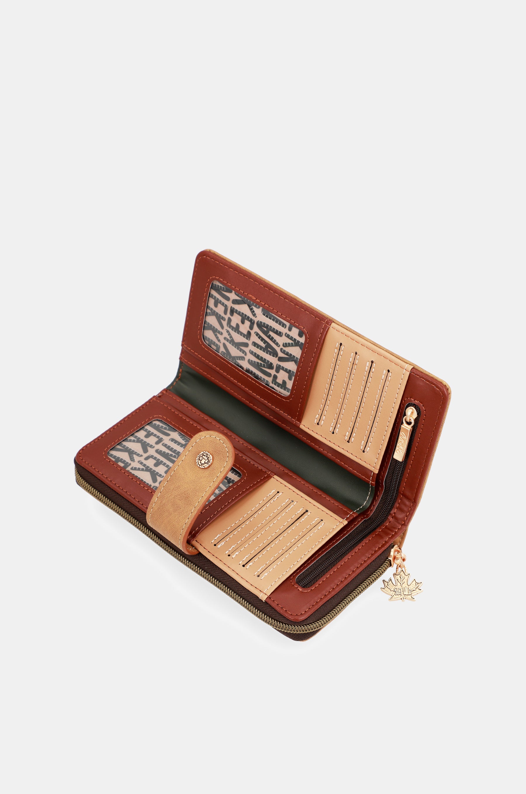 Urban green large wallet