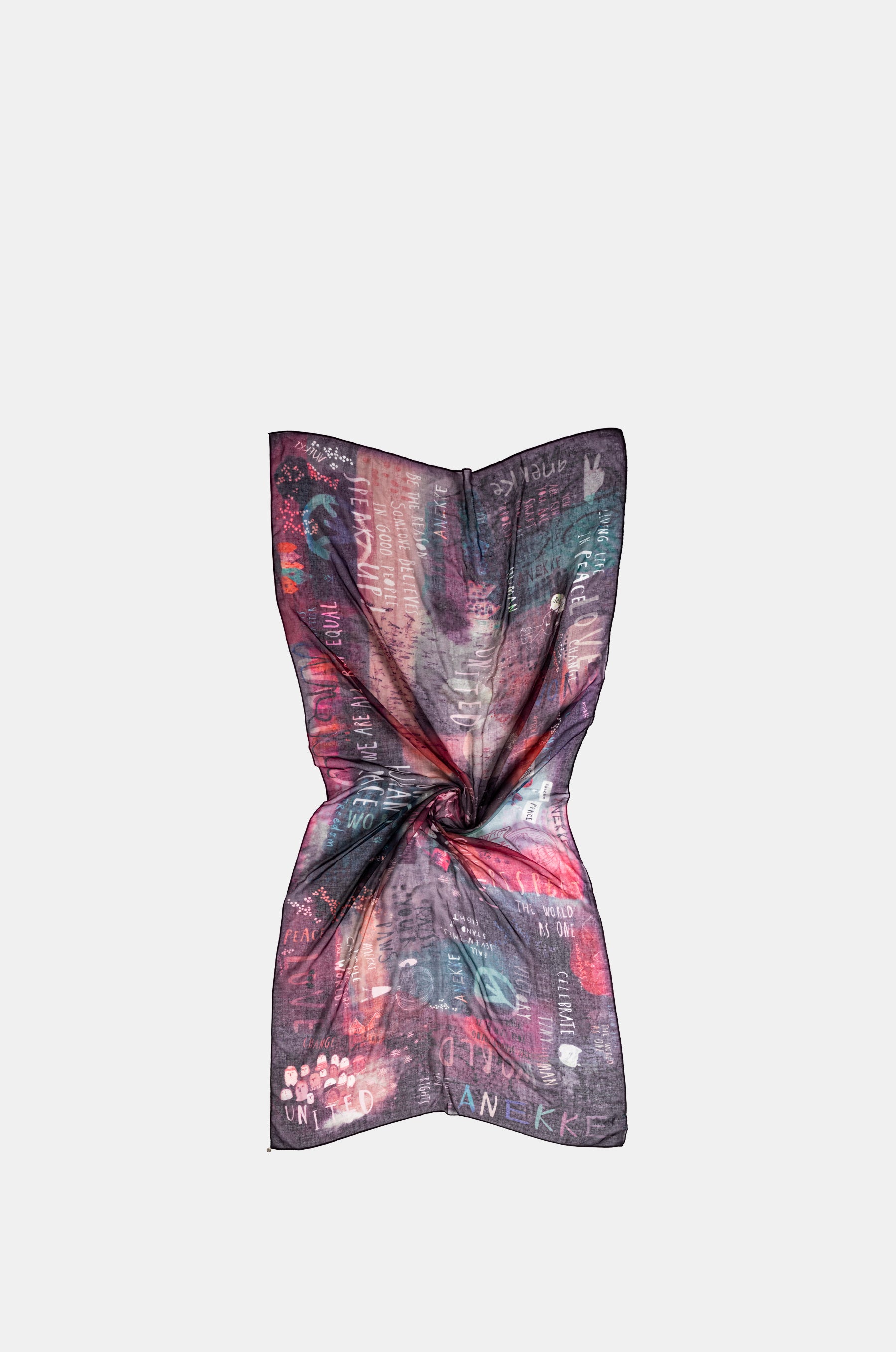 Scarf Voice reddish