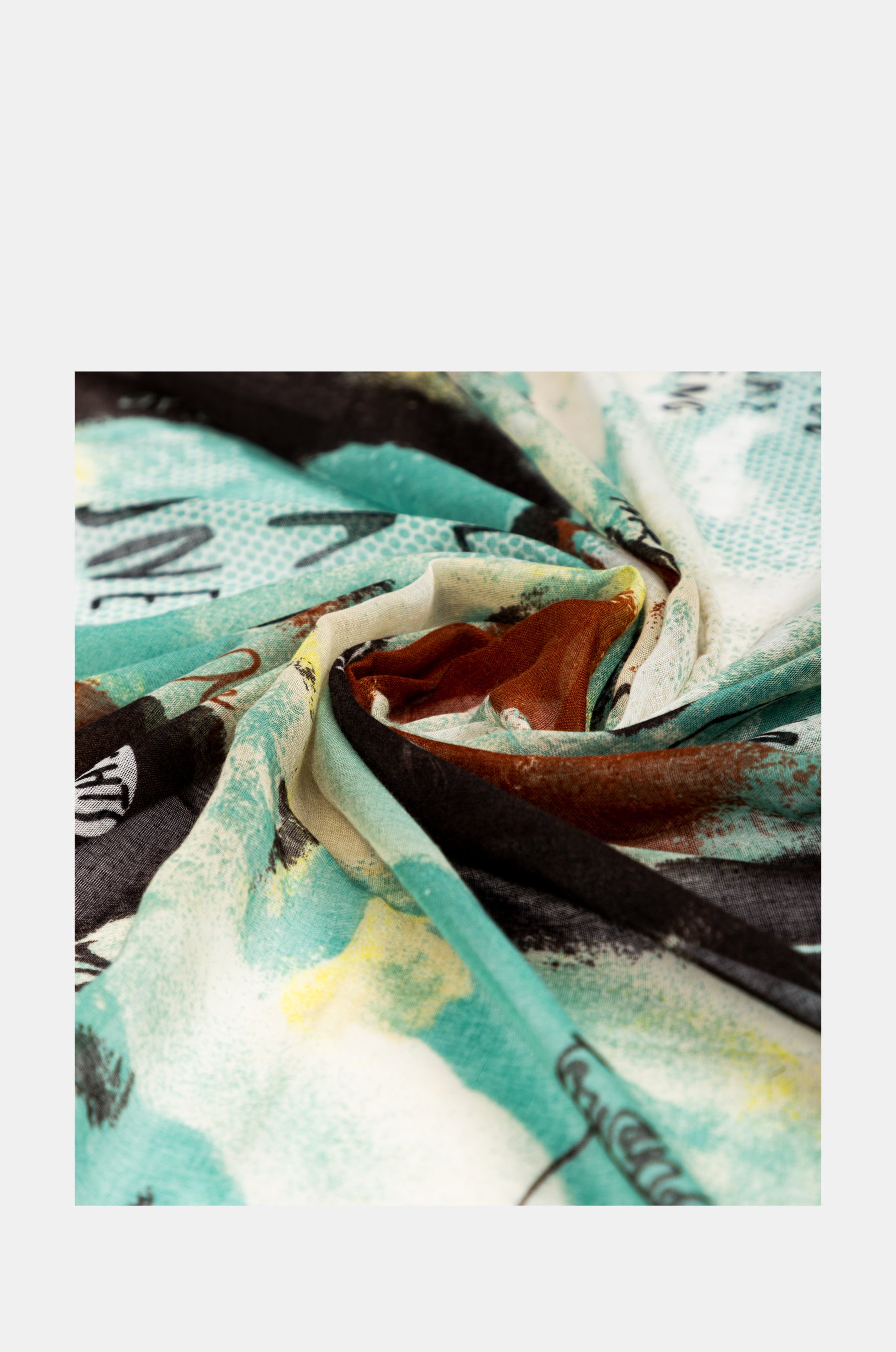 Woods scarf green