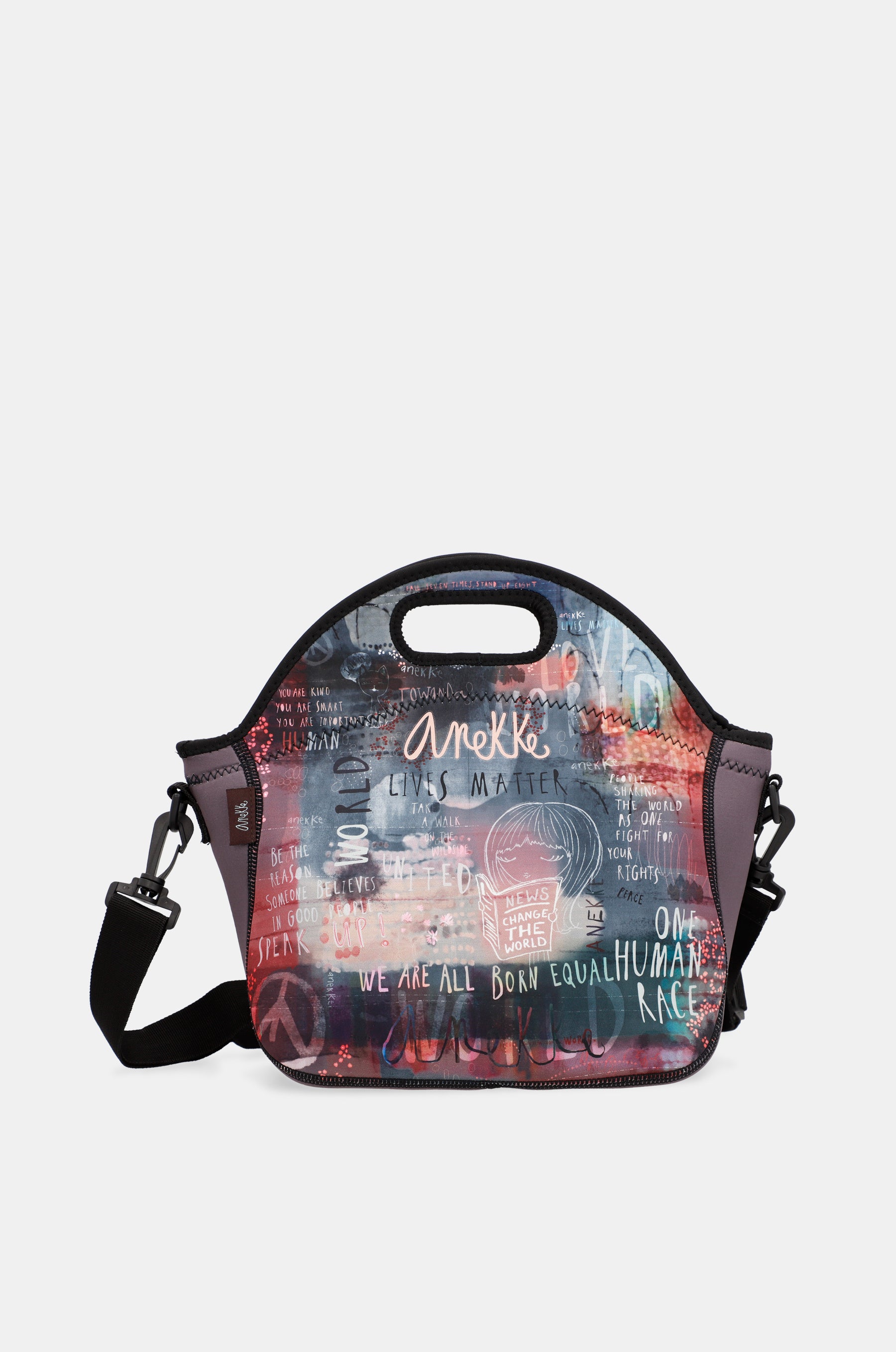 Voice neoprene food carrier bag