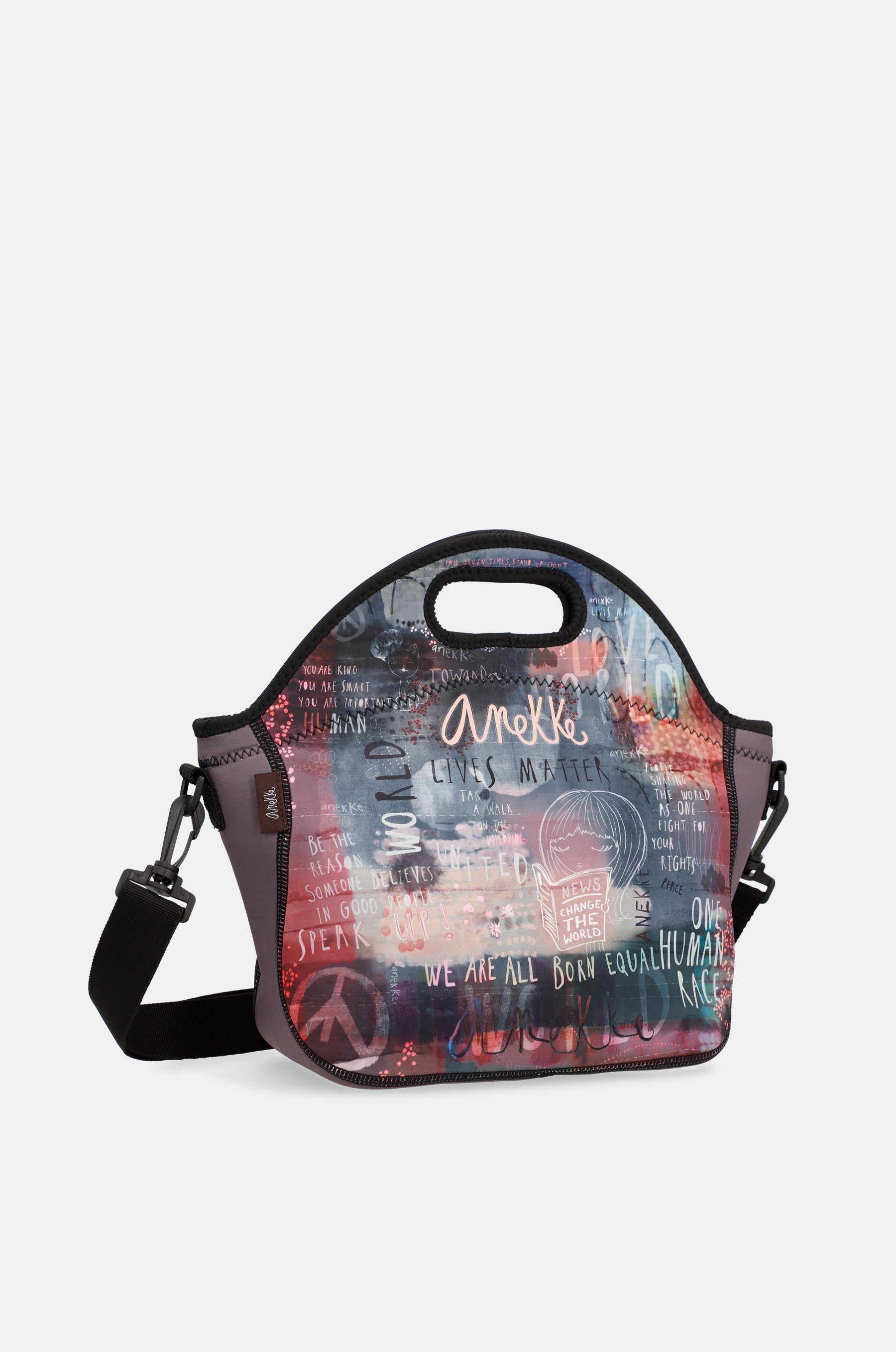 Voice neoprene food carrier bag