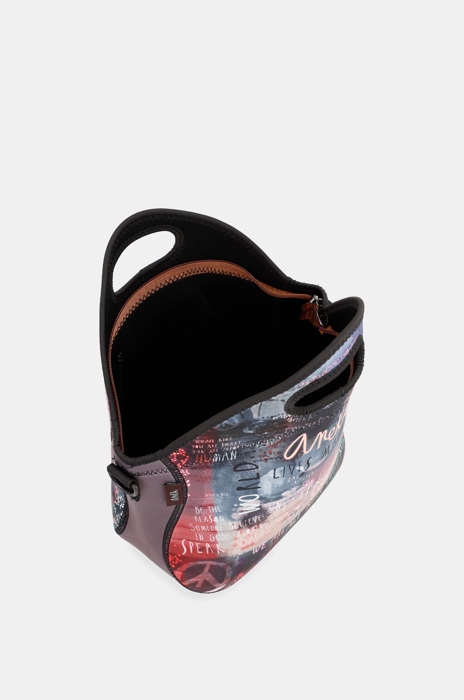 Voice neoprene food carrier bag