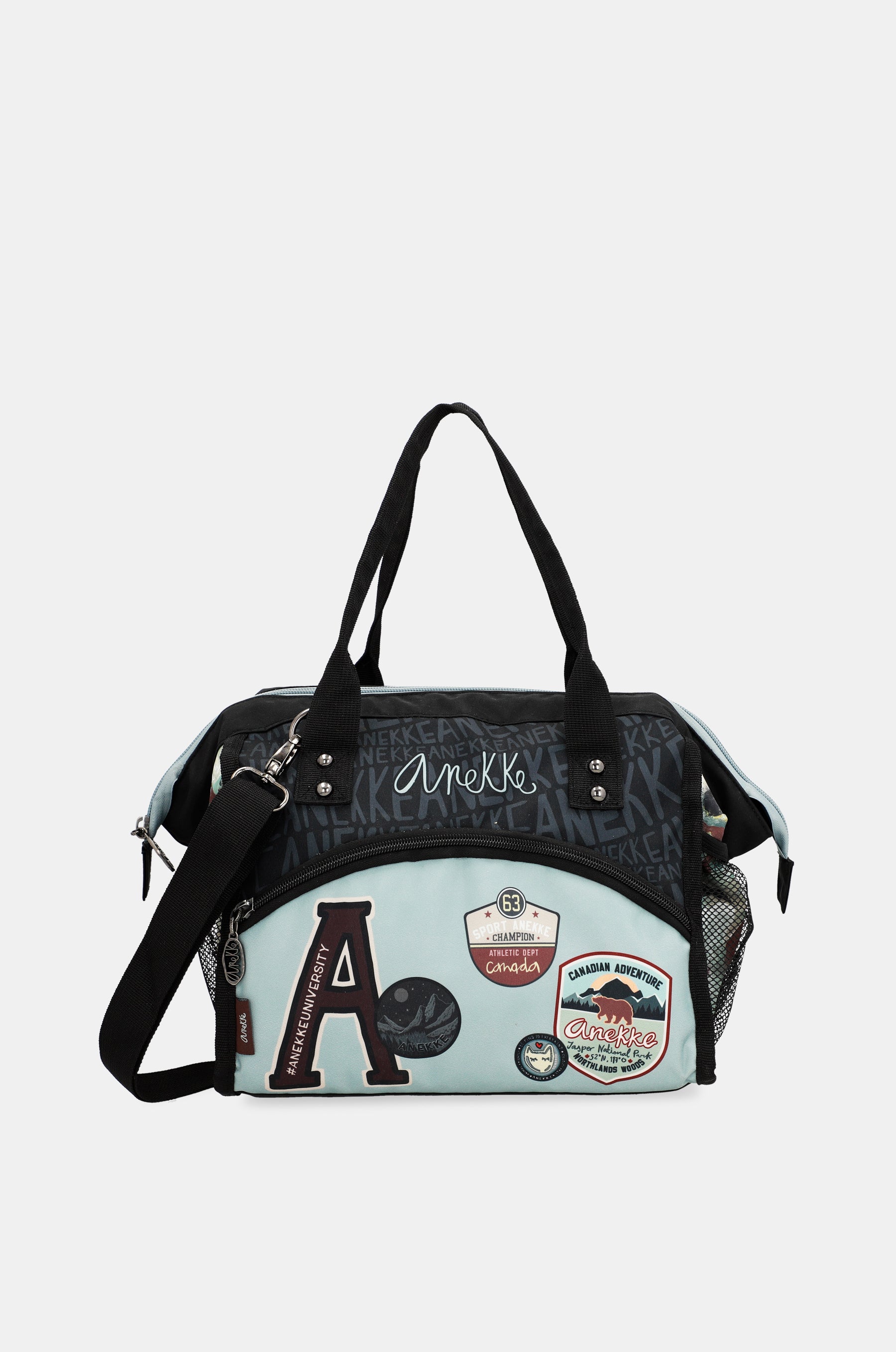 Woods food bag with shoulder strap