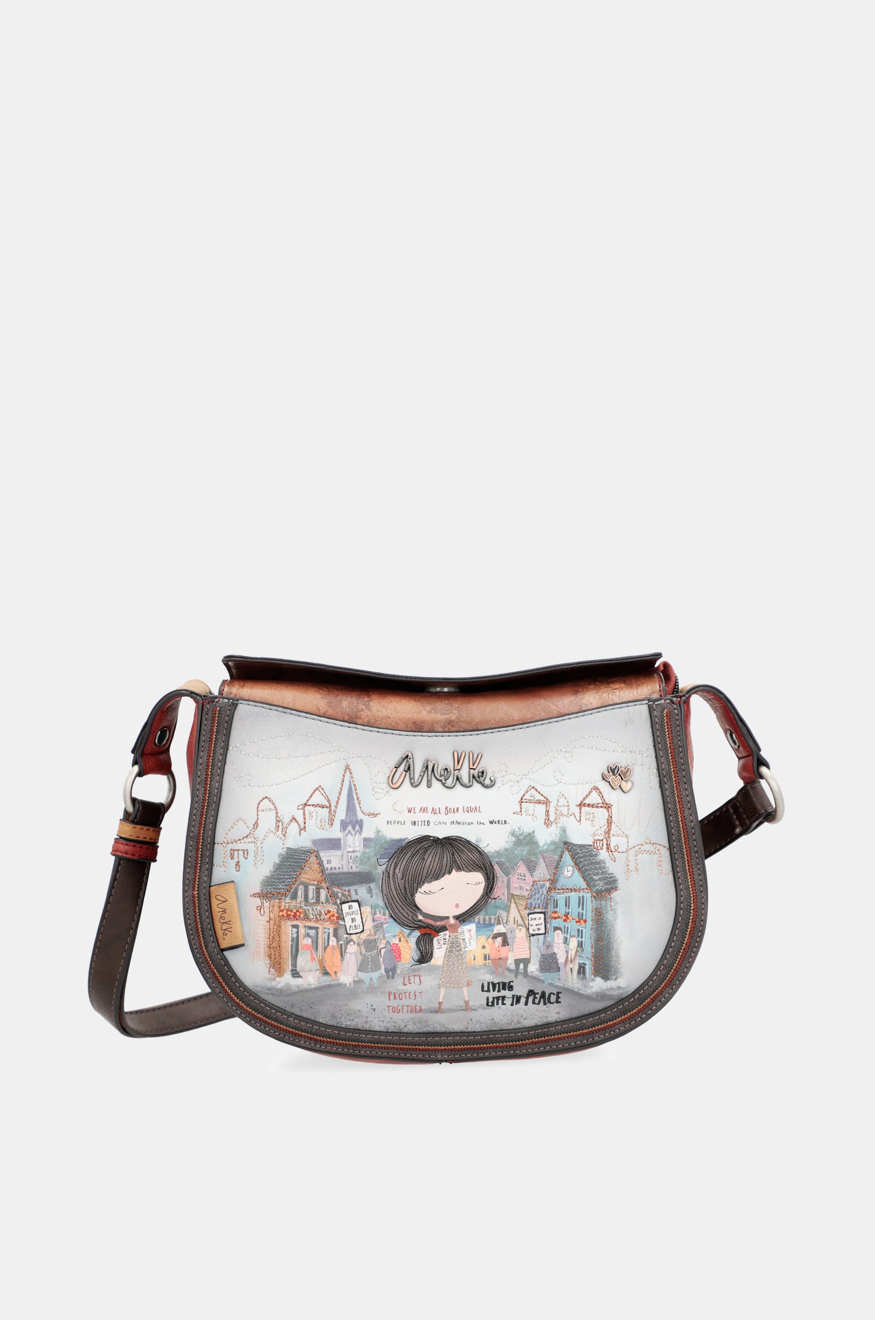 Oval shoulder bag Voice