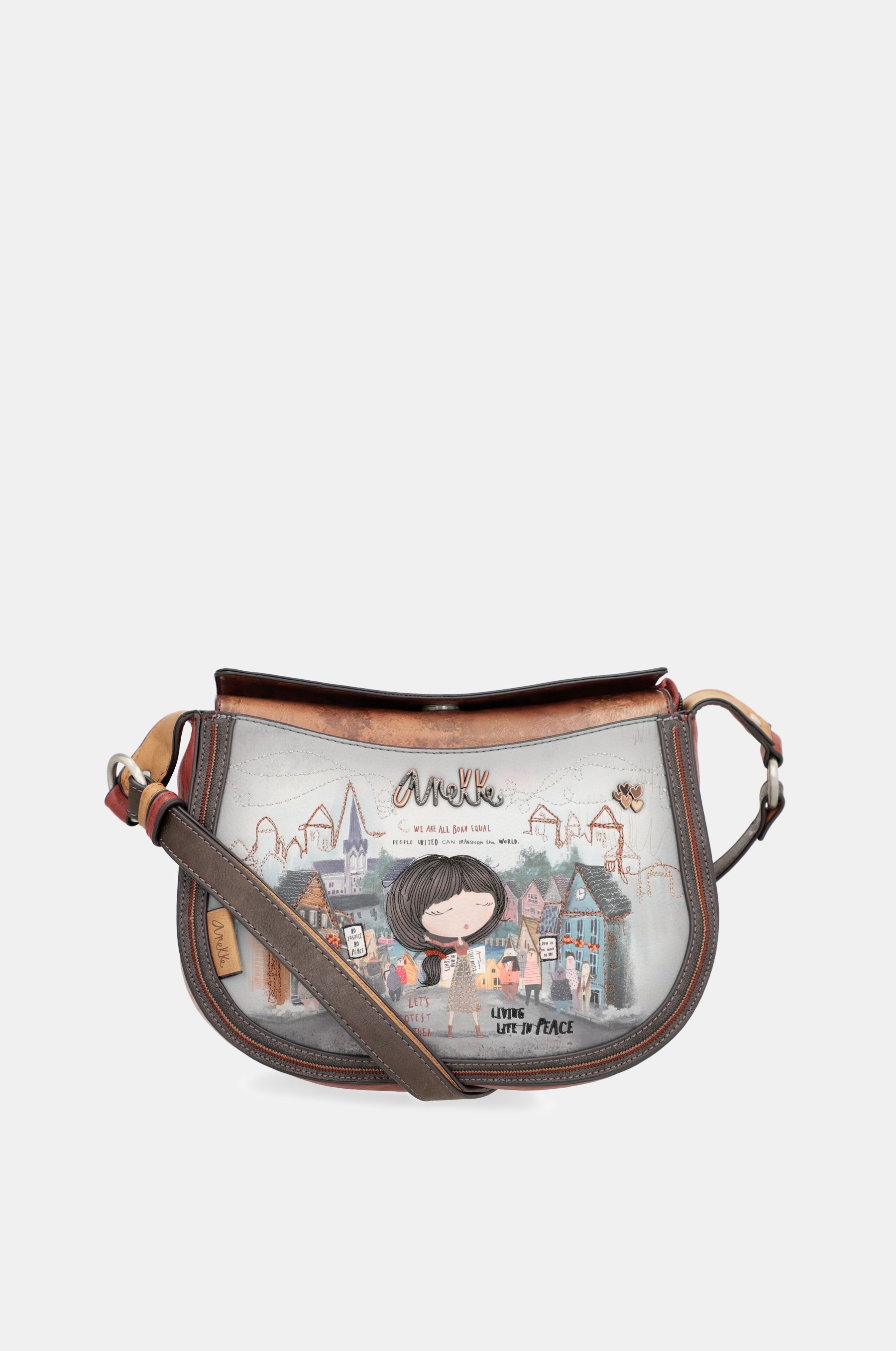 Oval shoulder bag Voice