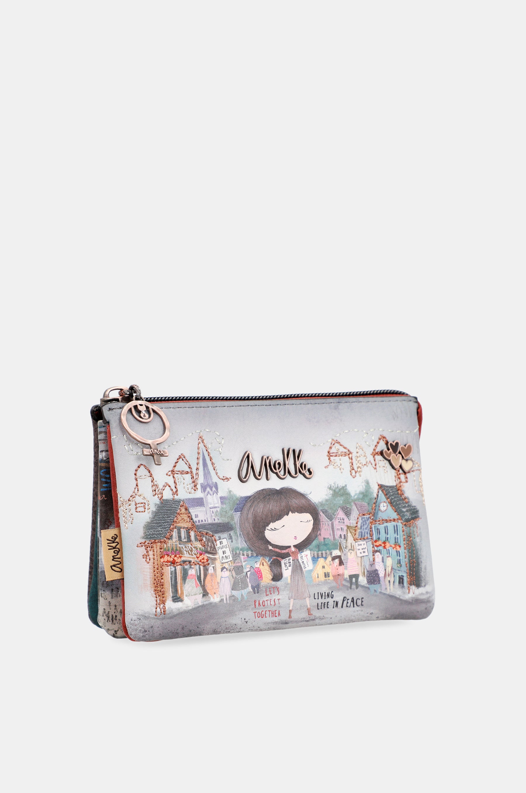 Triple compartment coin purse Voice
