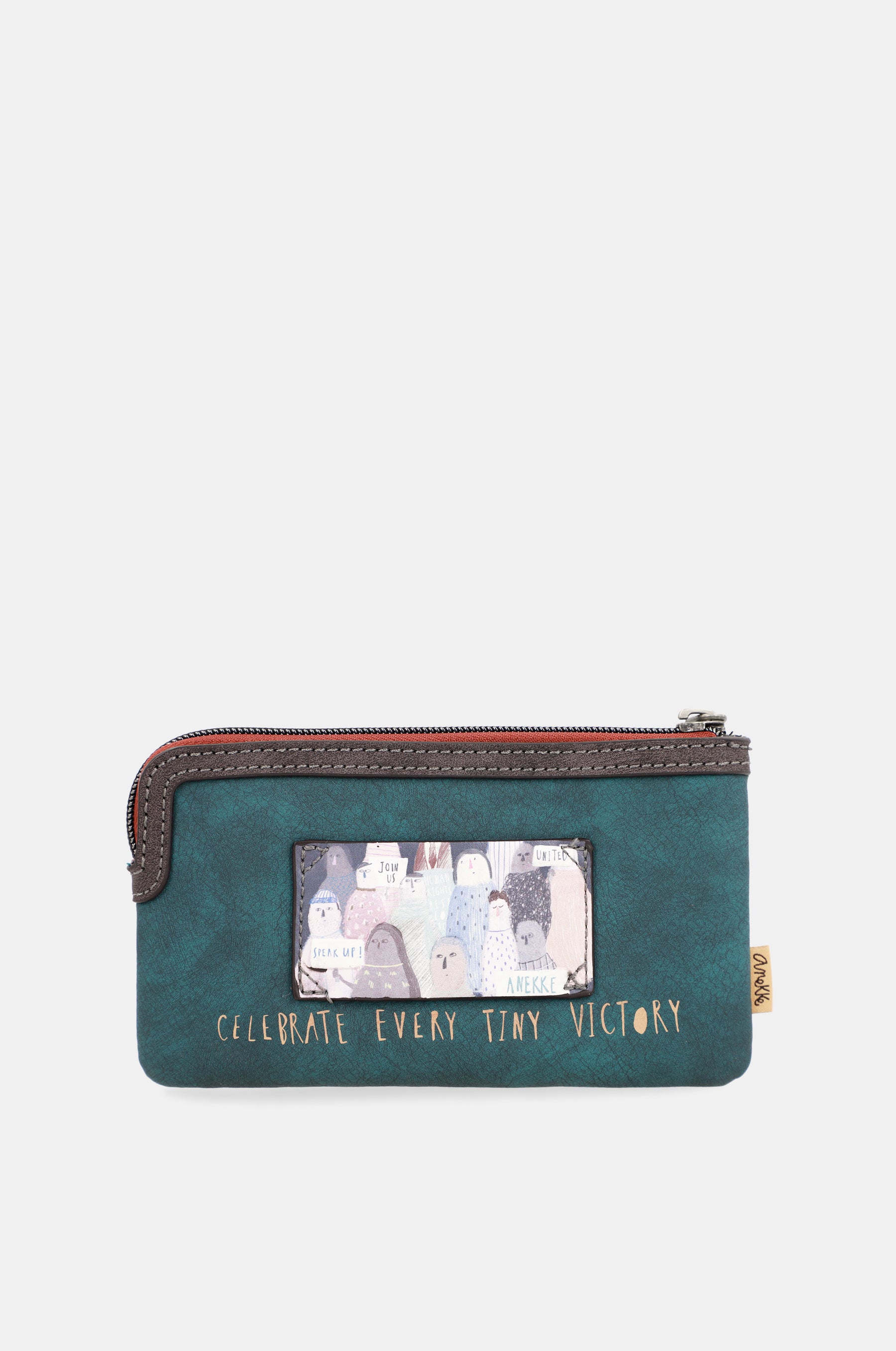 Coin purse with hand strap Voice