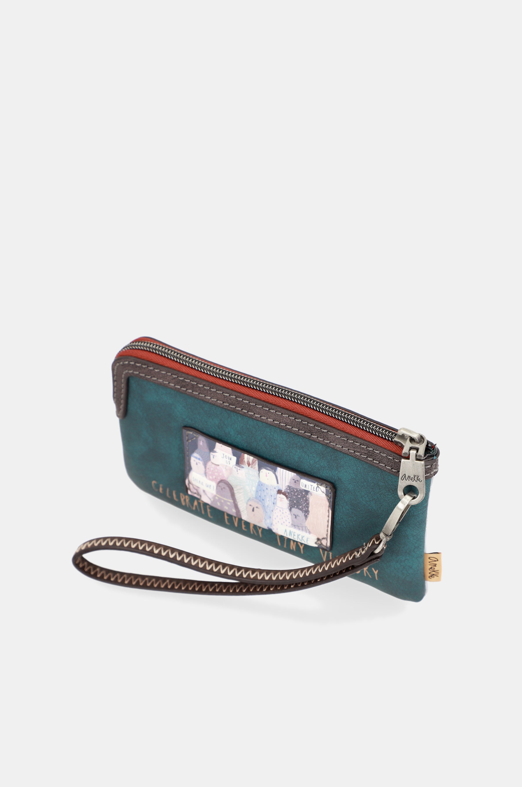 Coin purse with hand strap Voice