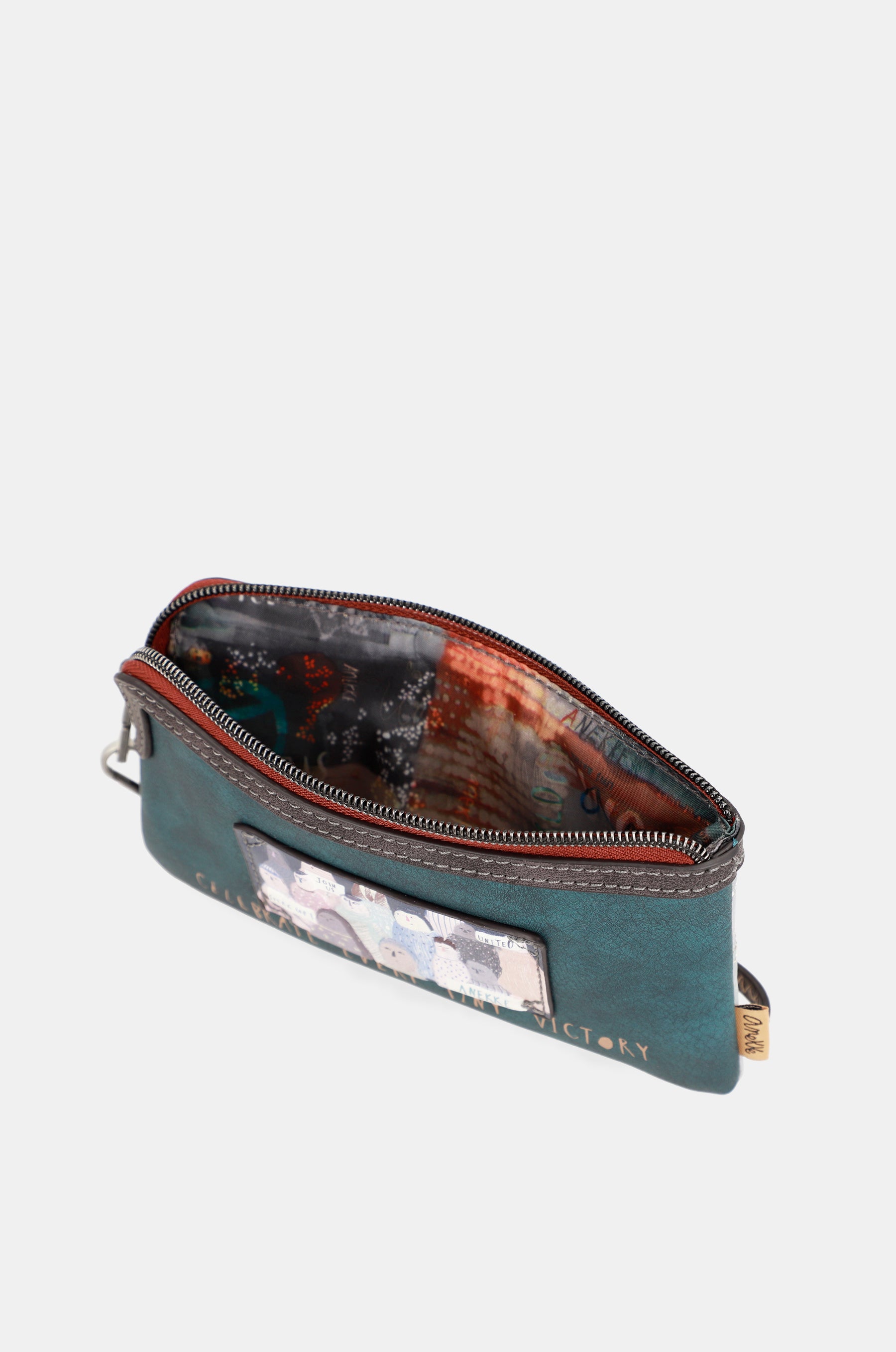 Coin purse with hand strap Voice