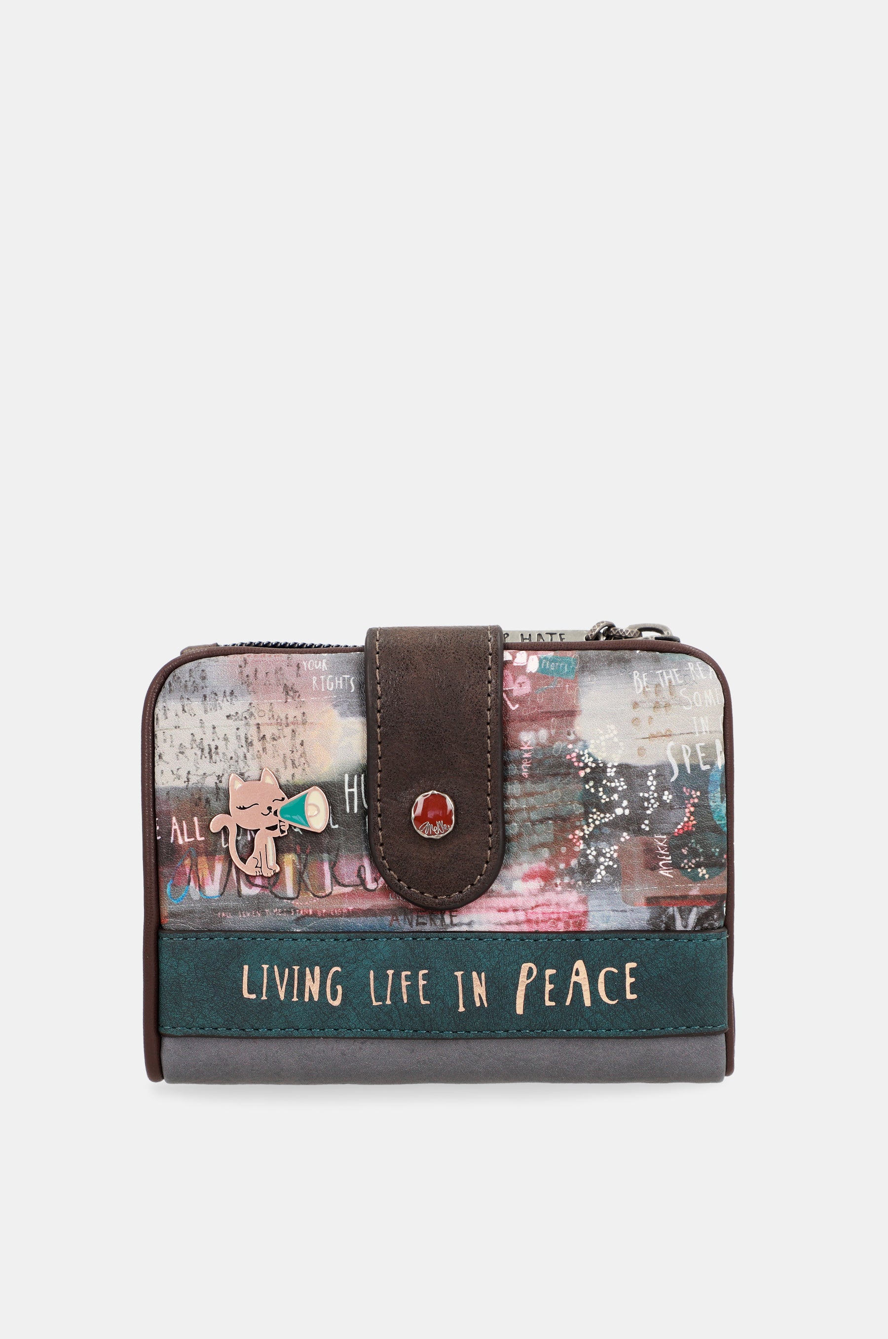 Medium soft material wallet Voice