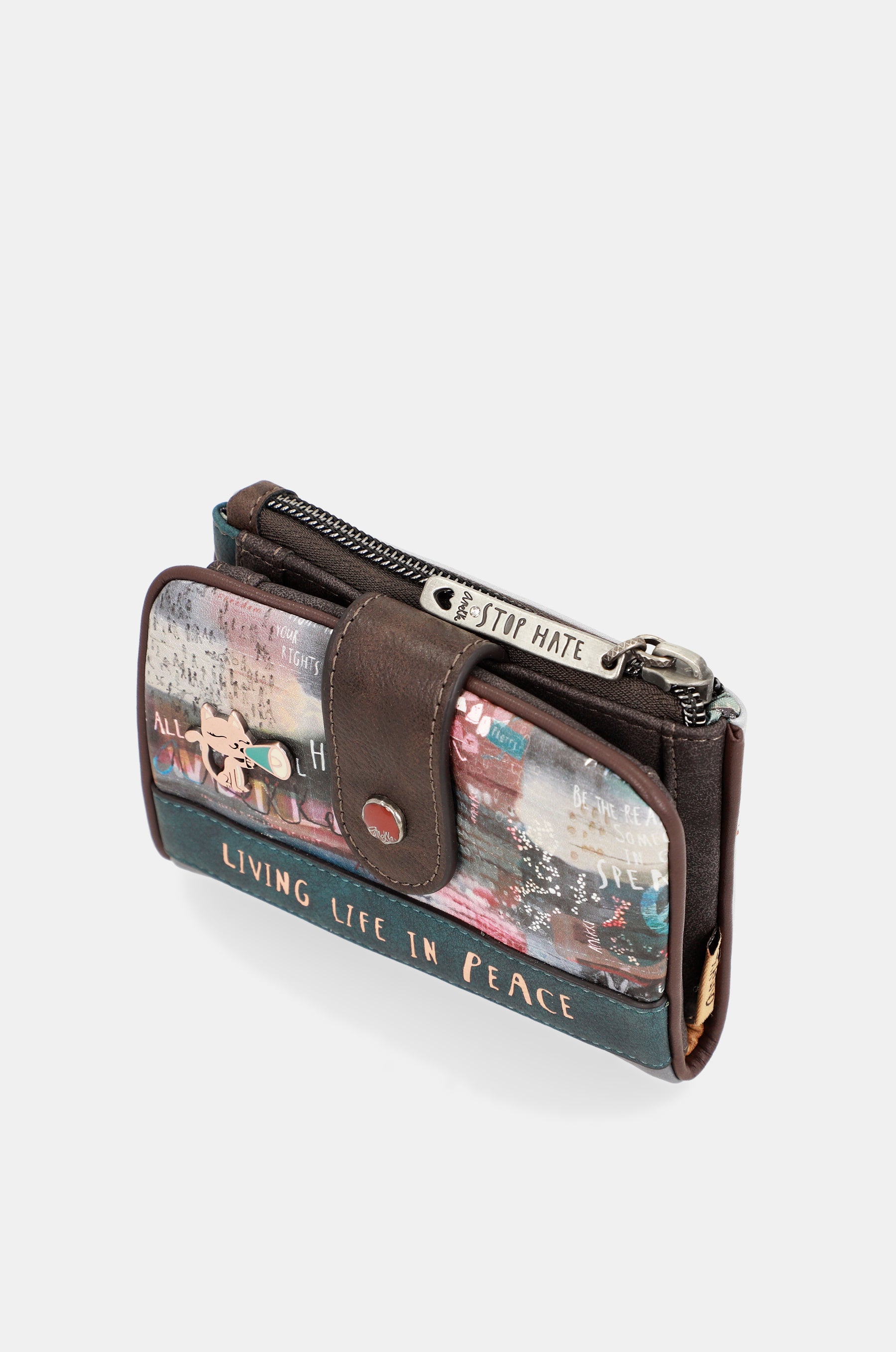 Medium soft material wallet Voice