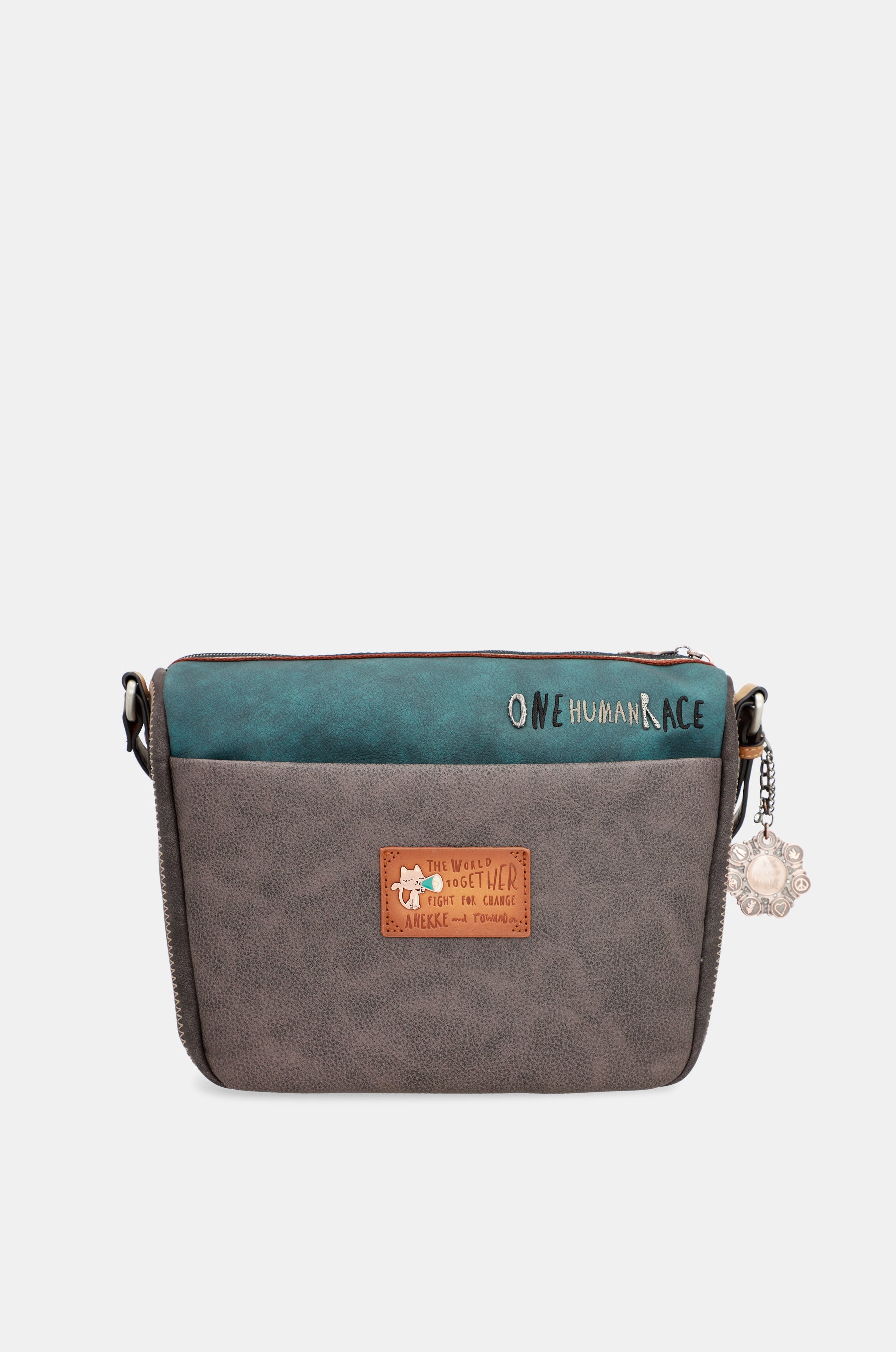 Respect large shoulder bag with pockets