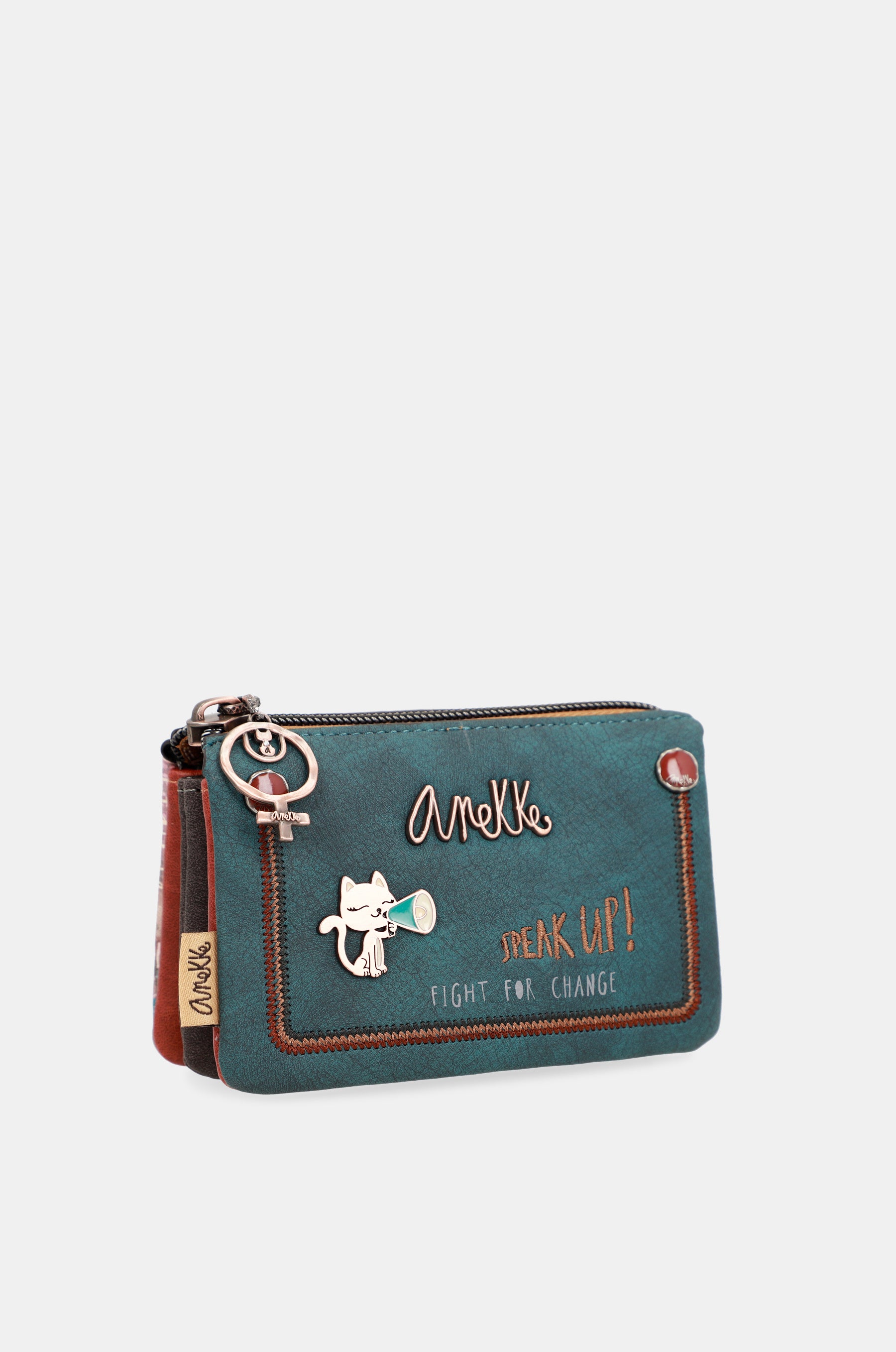 Respect triple compartment purse