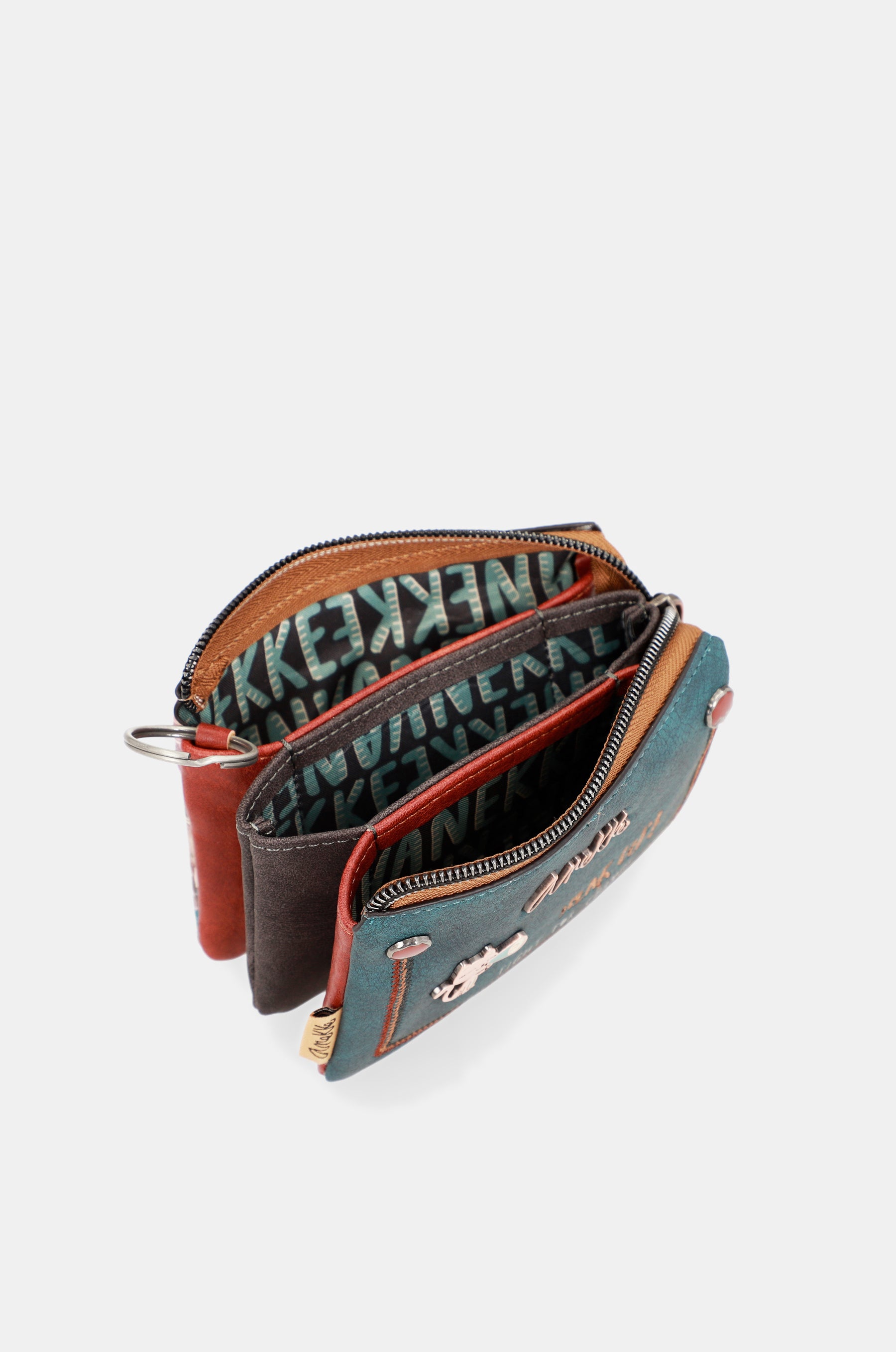 Respect triple compartment purse