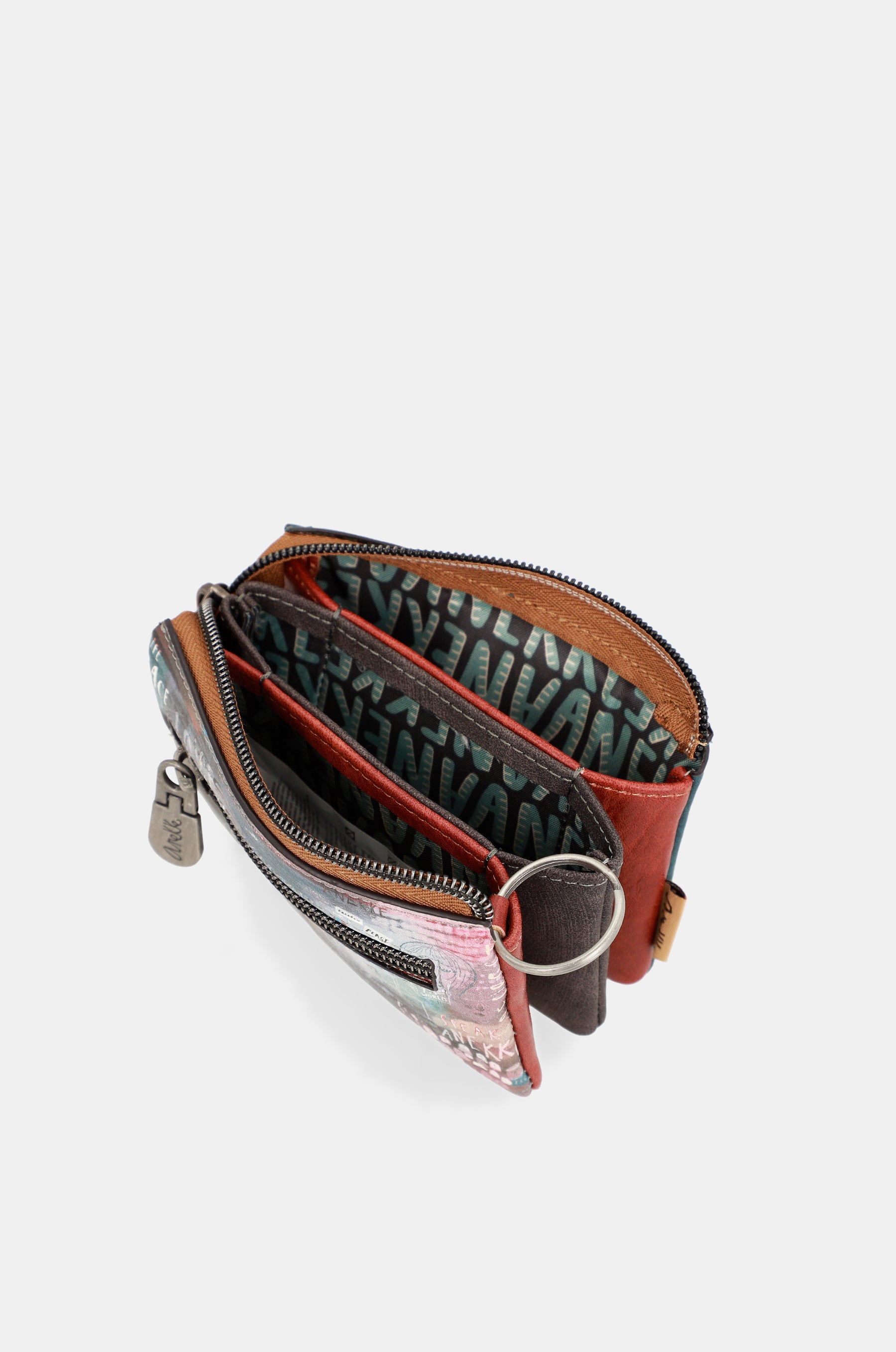 Respect triple compartment purse