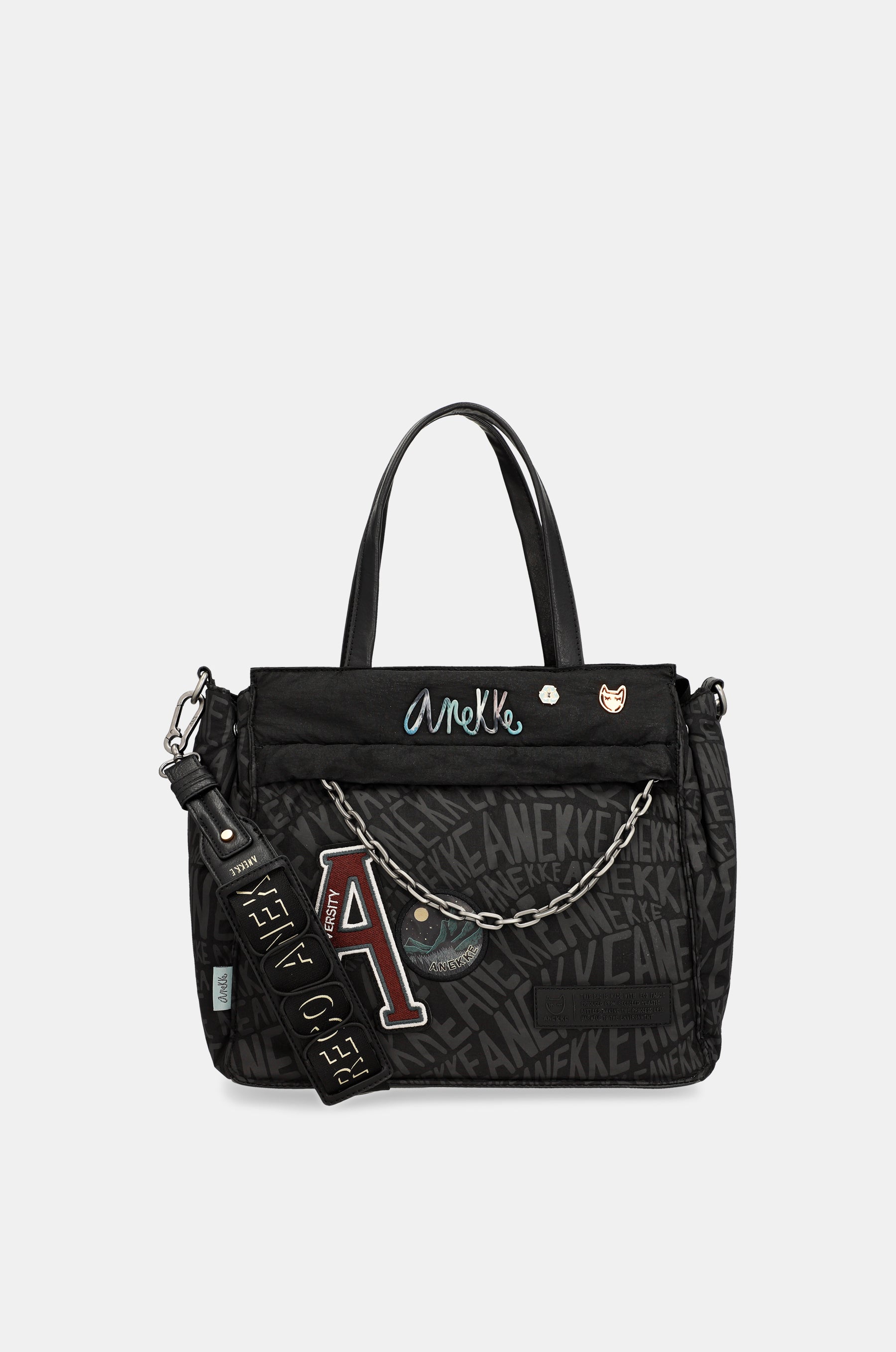 Nature Woods shoulder tote bag