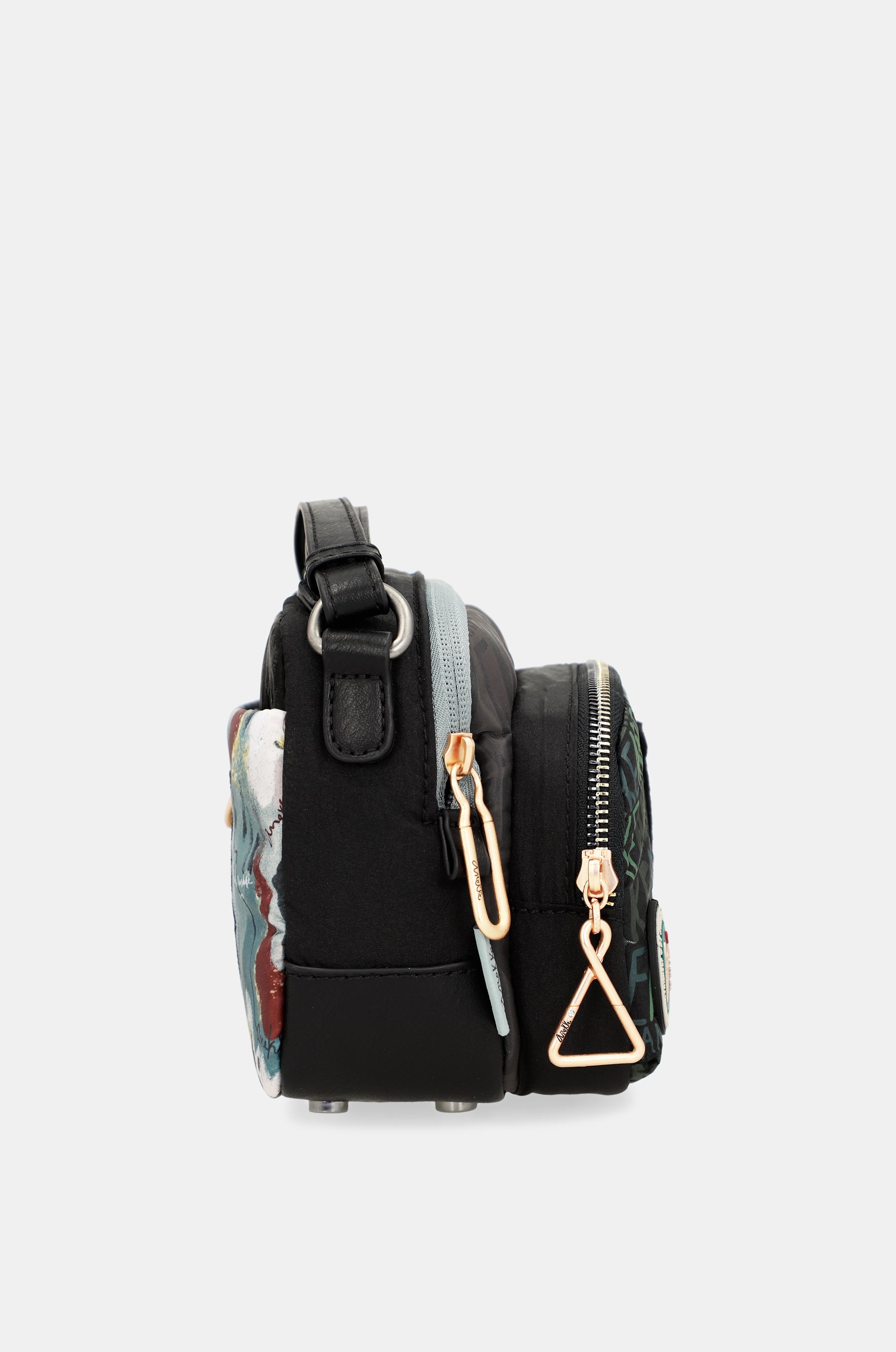 Nature Woods printed shoulder bag