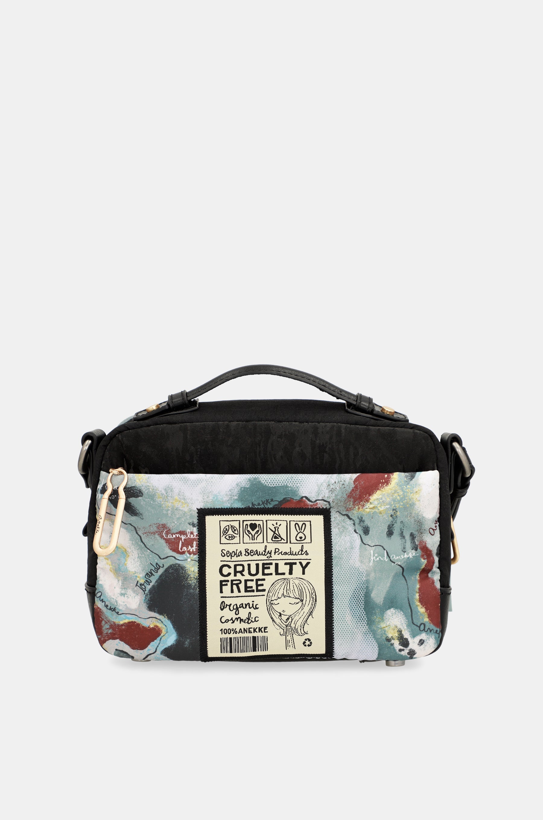 Nature Woods printed shoulder bag