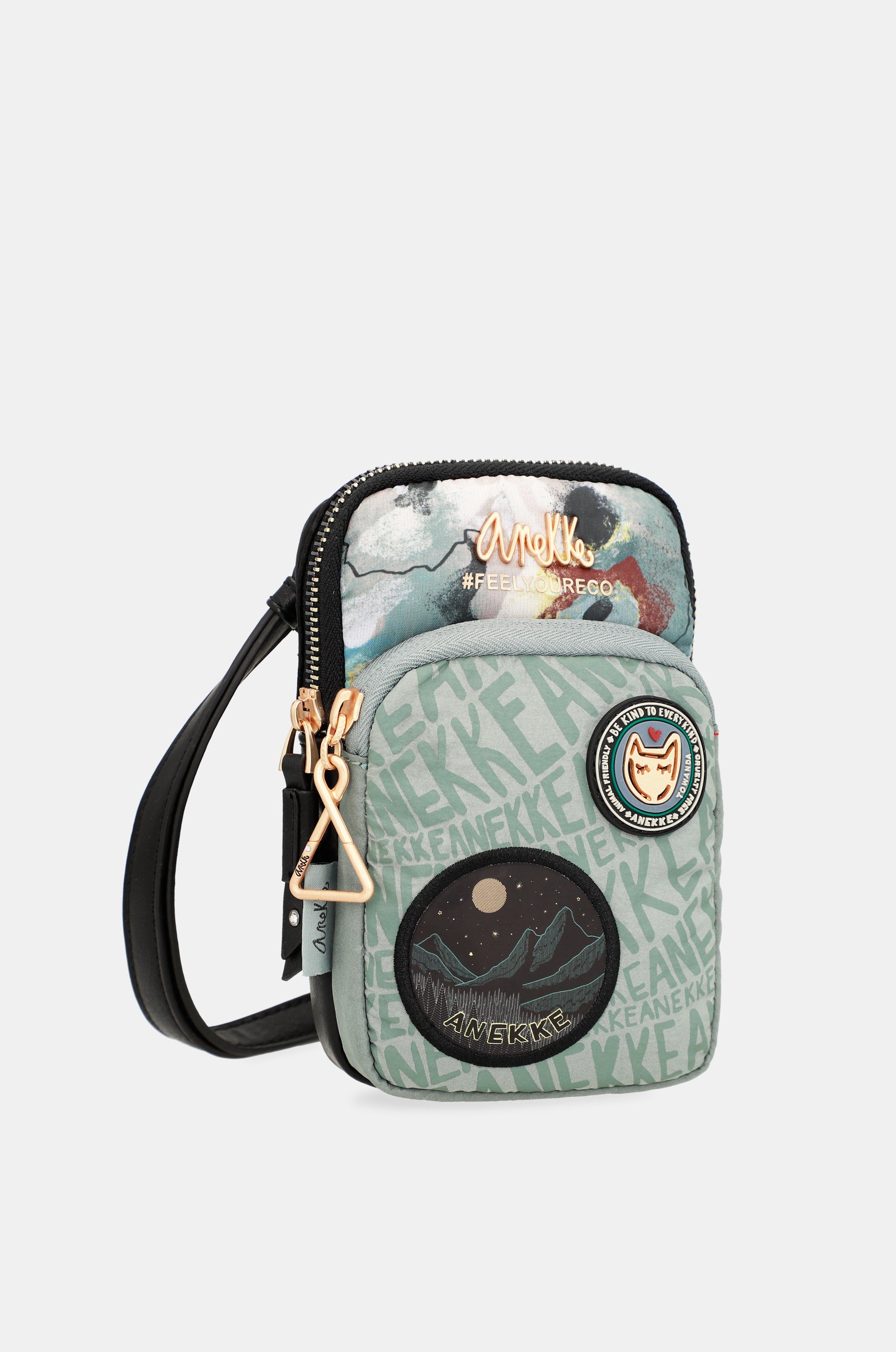 Nature Woods mini shoulder bag with pocket