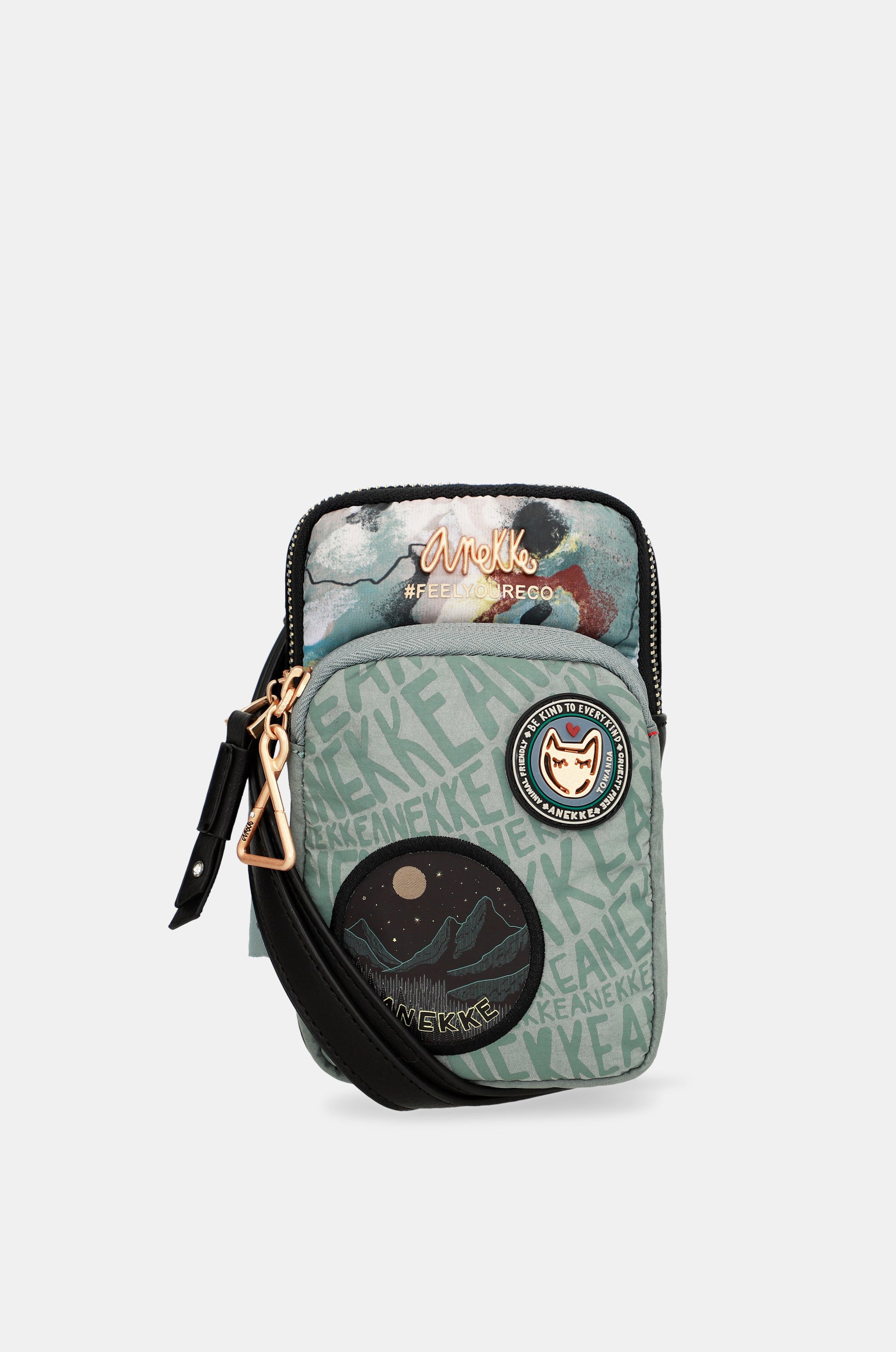 Nature Woods mini shoulder bag with pocket