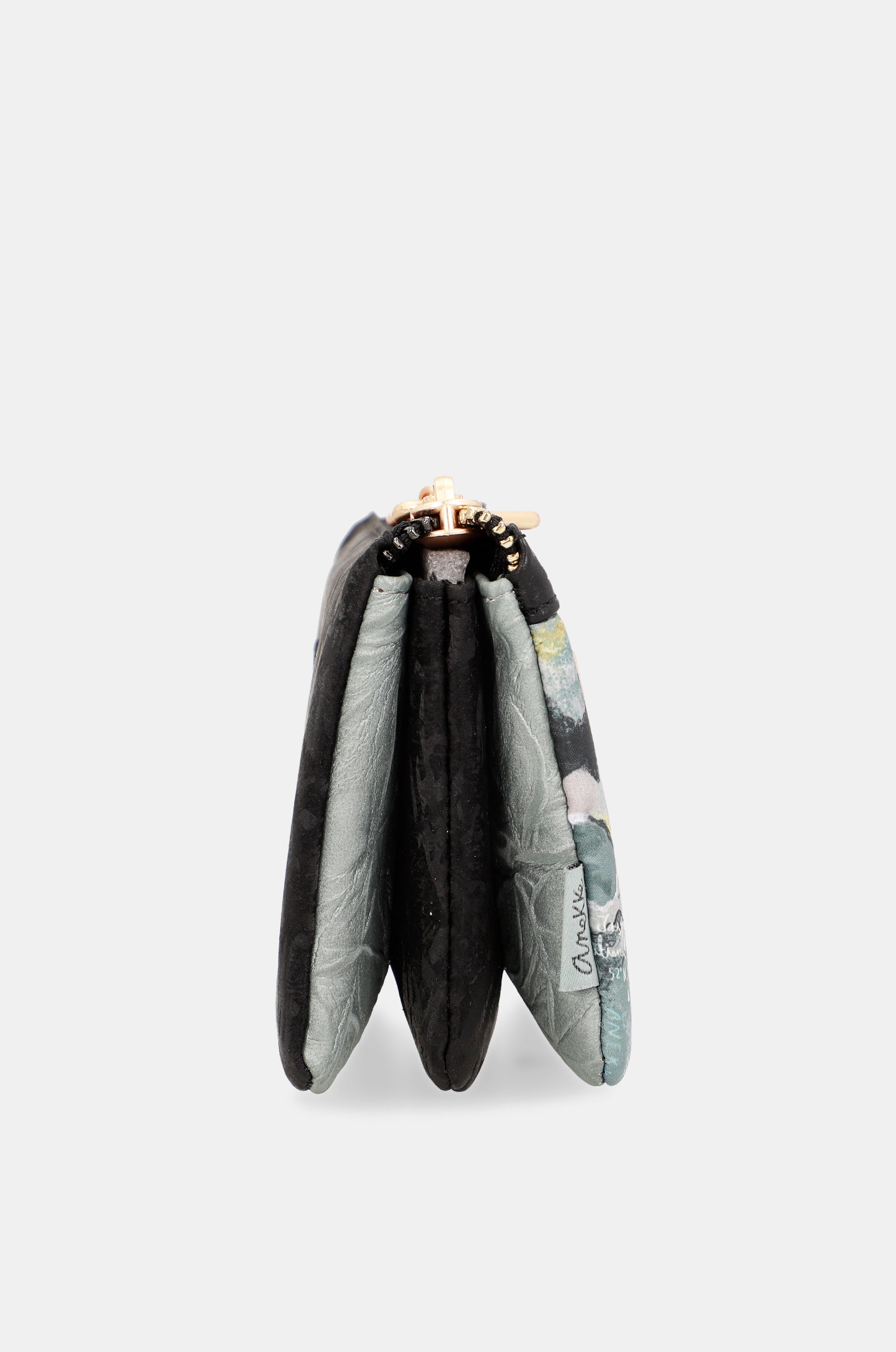 Nature Woods triple compartment coin purse