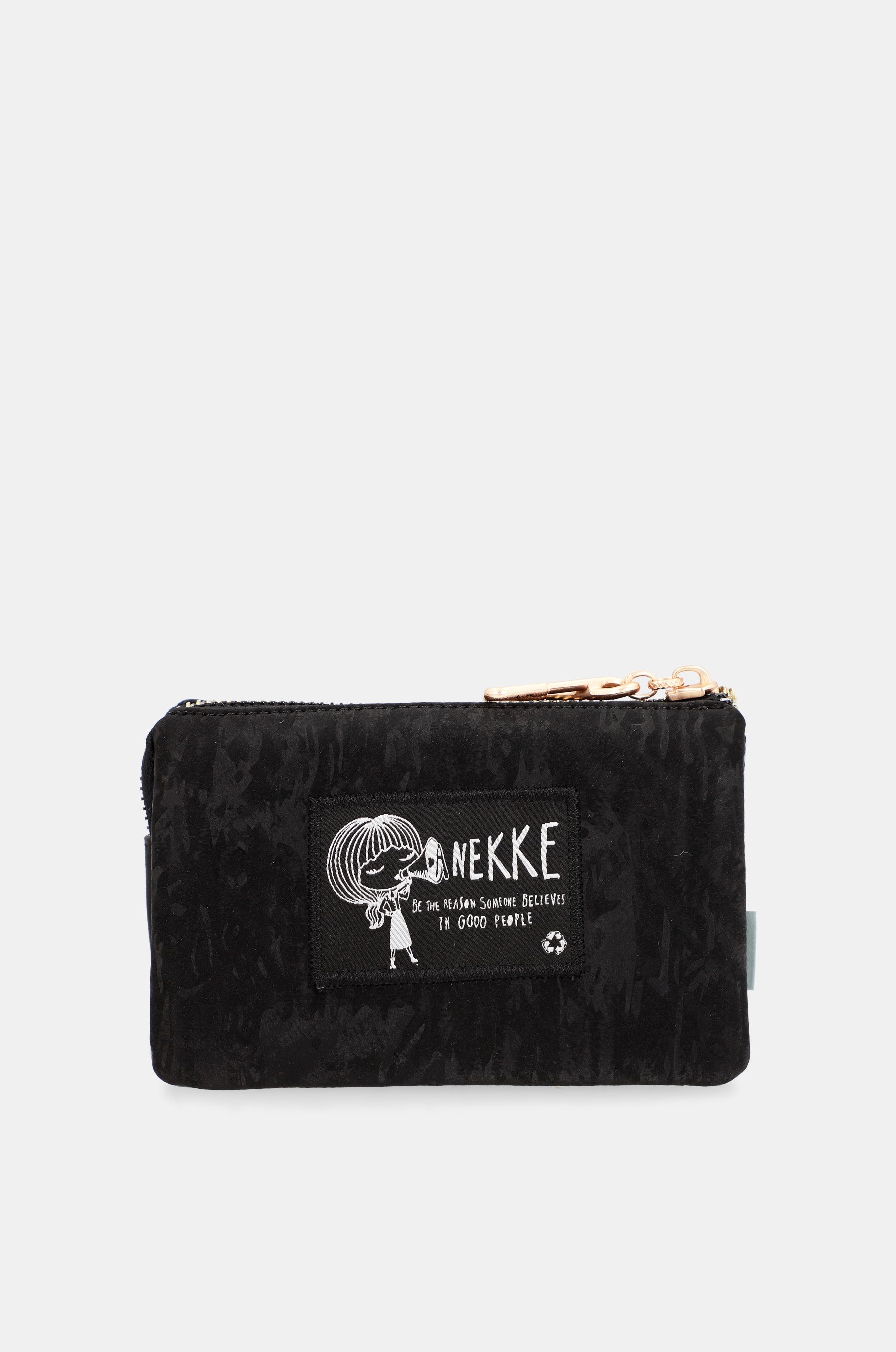 Nature Woods triple compartment coin purse