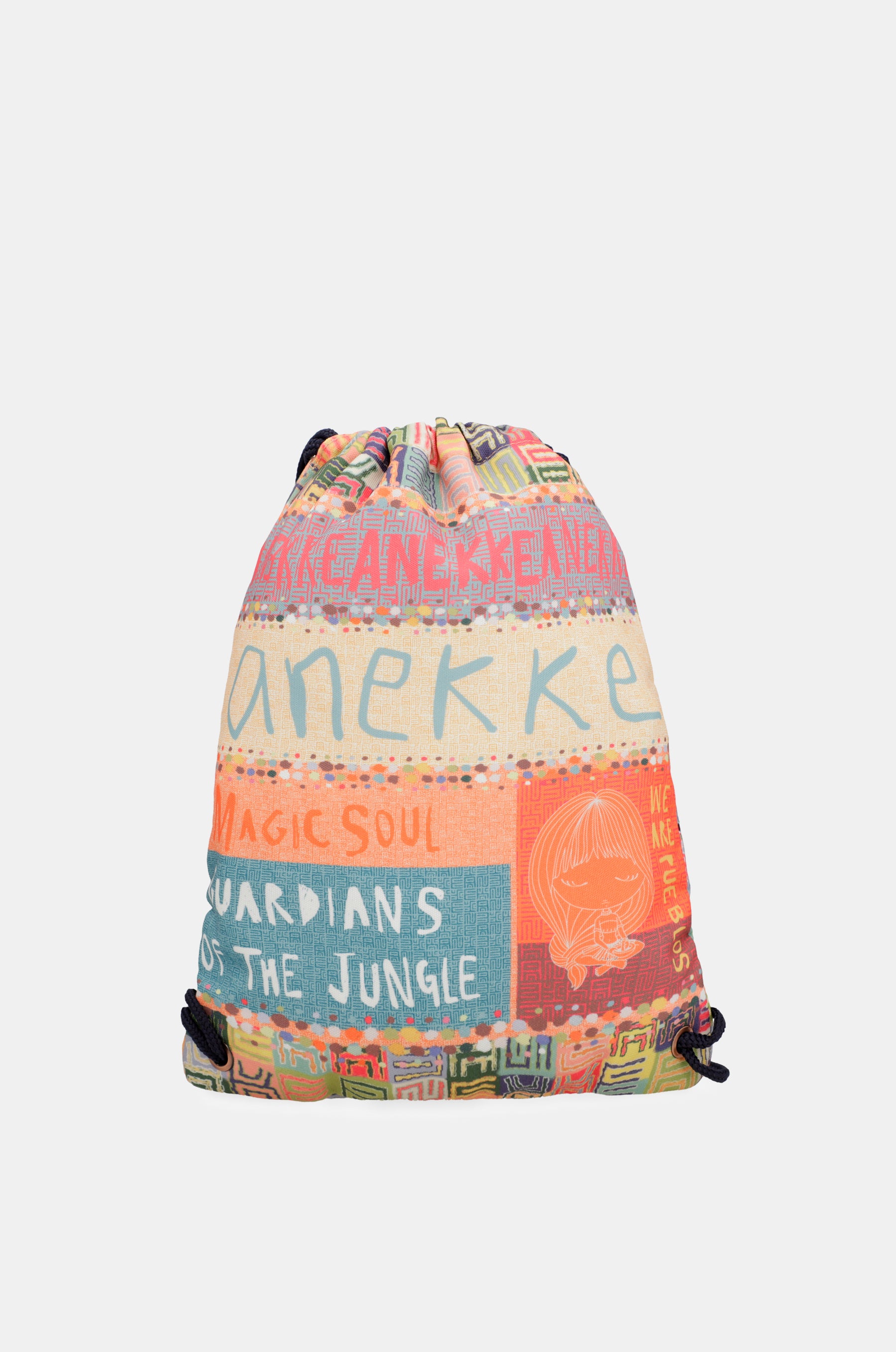 Magic Souls fabric backpack