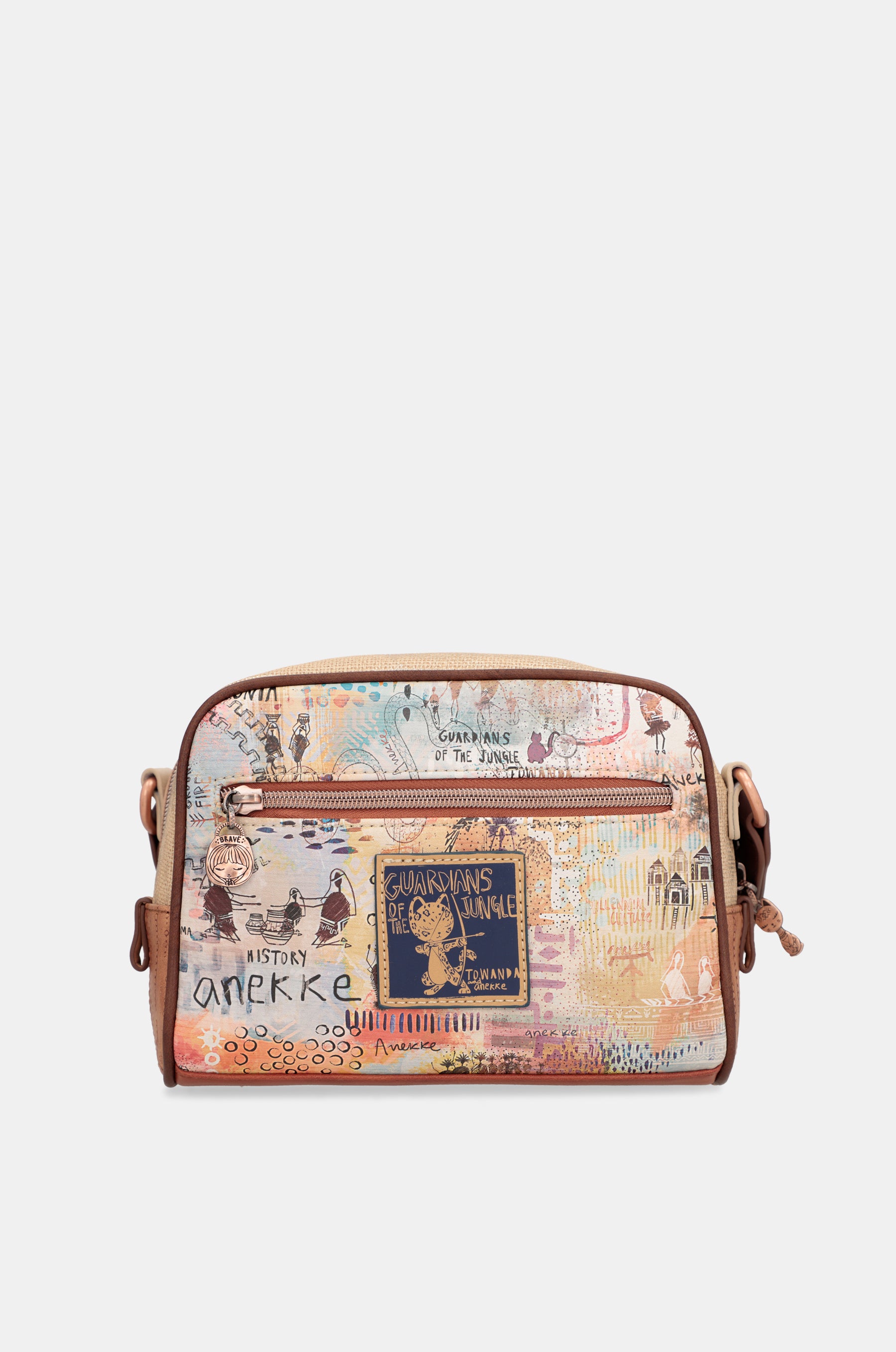 Menire printed crossbody bag