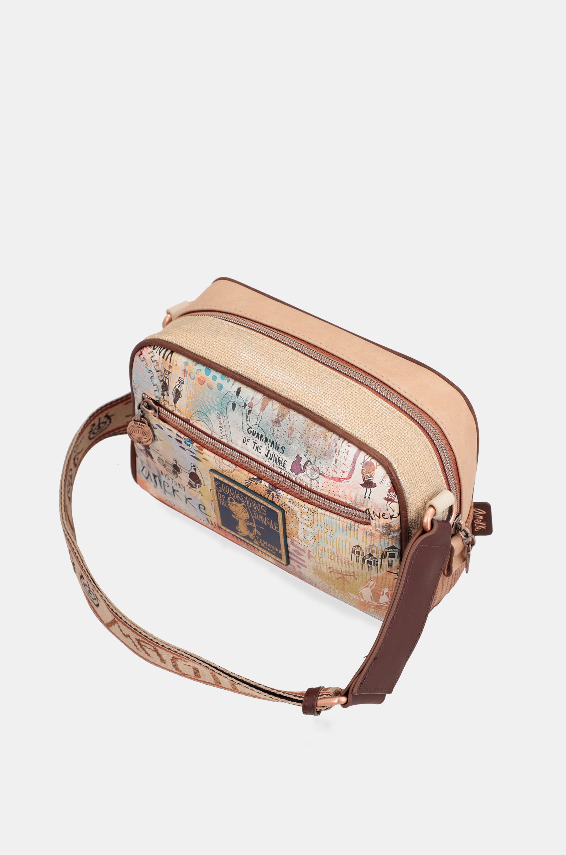 Menire printed crossbody bag