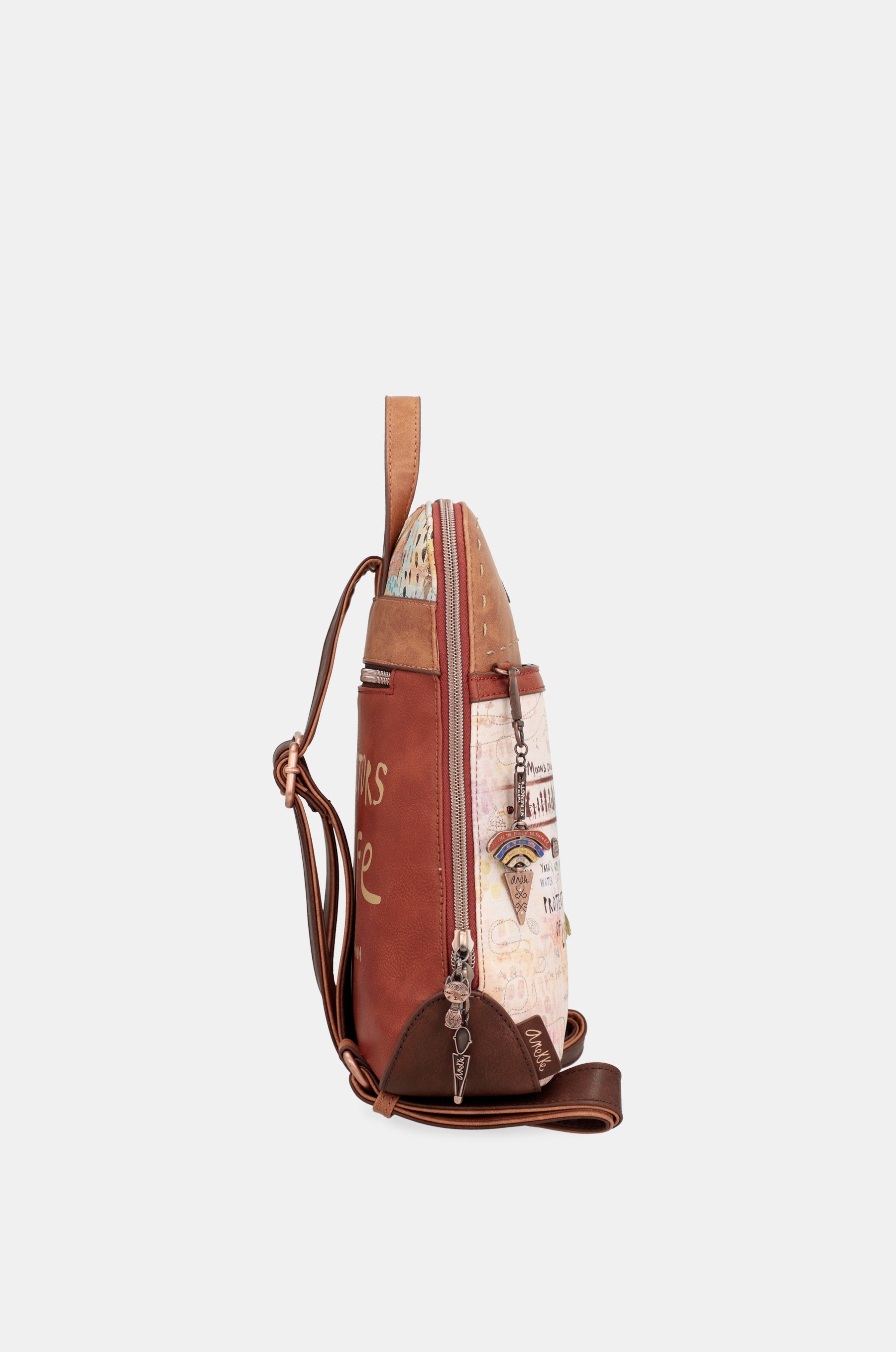 Menire ethnic print backpack for strollers