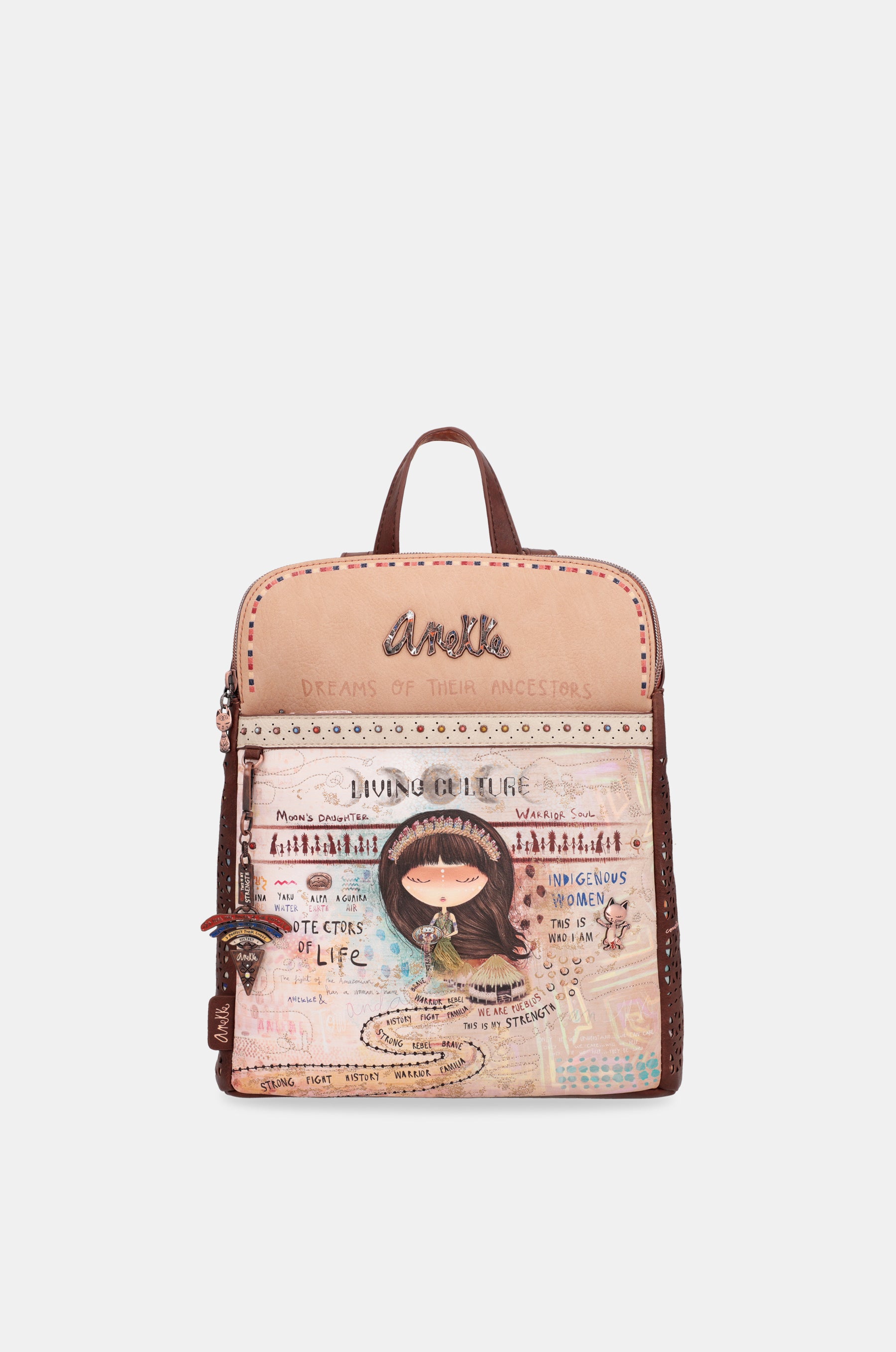 Menire triple compartment backpack