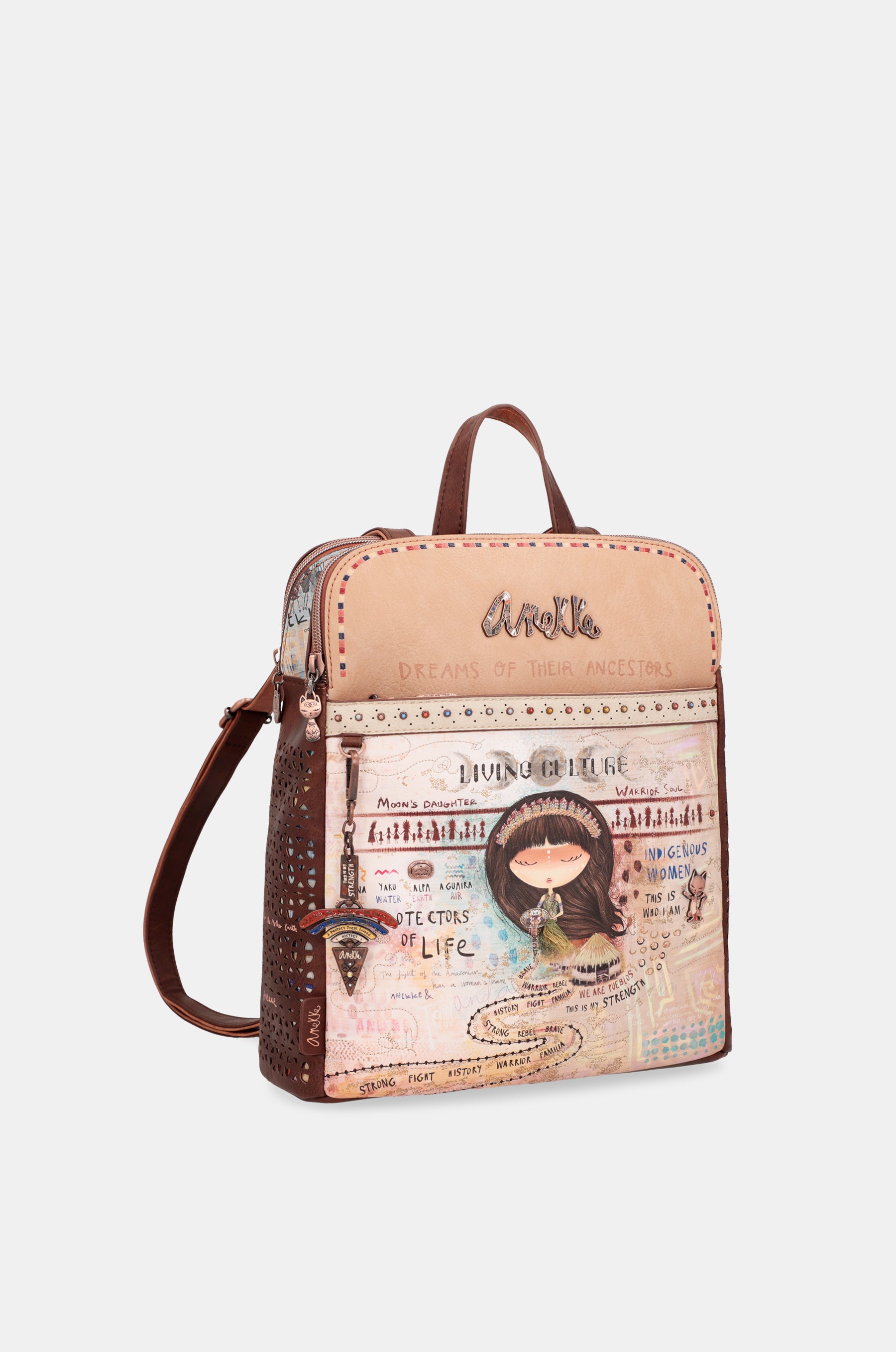 Menire triple compartment backpack