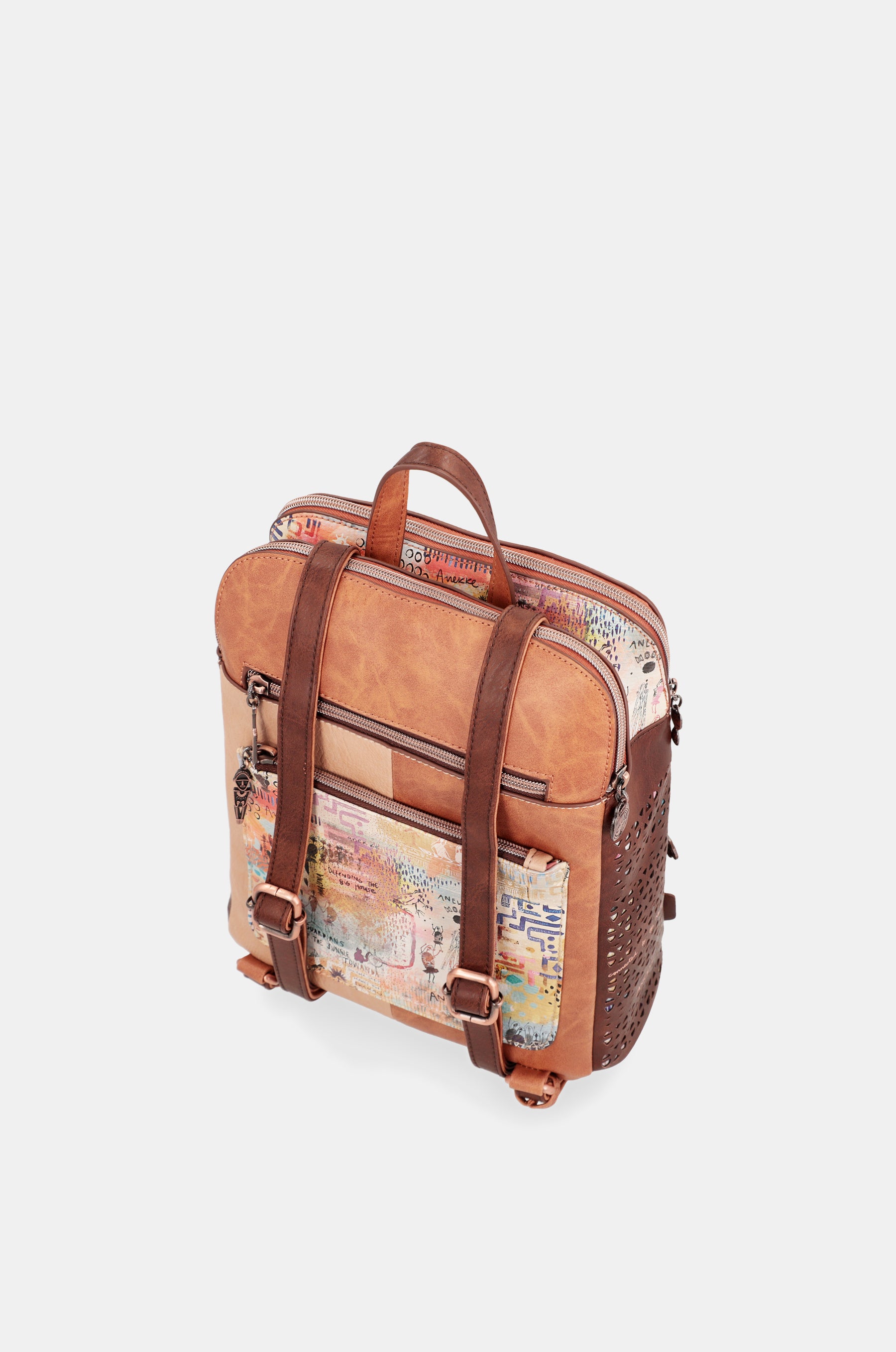 Menire triple compartment backpack