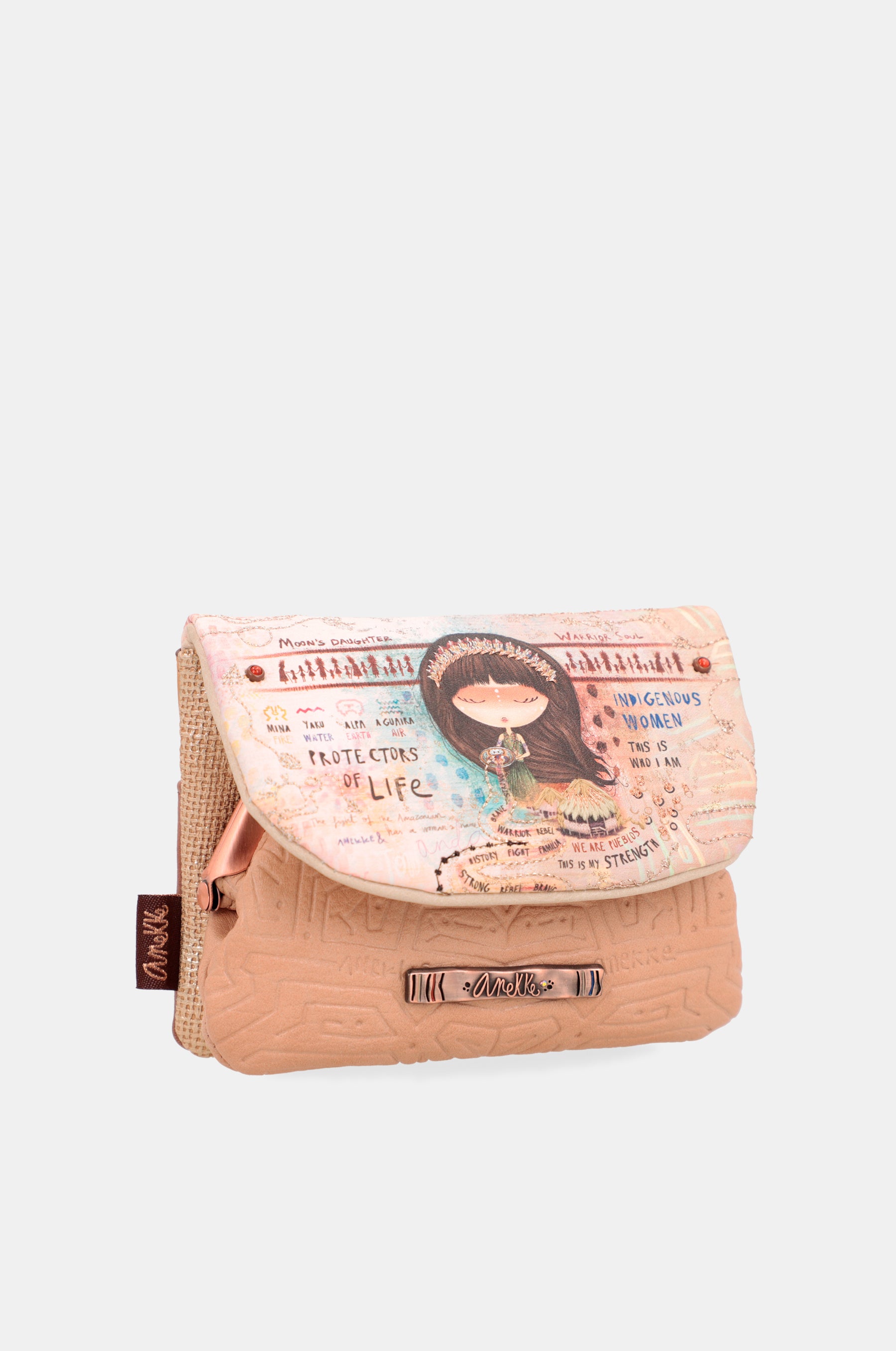 Menire flap coin purse