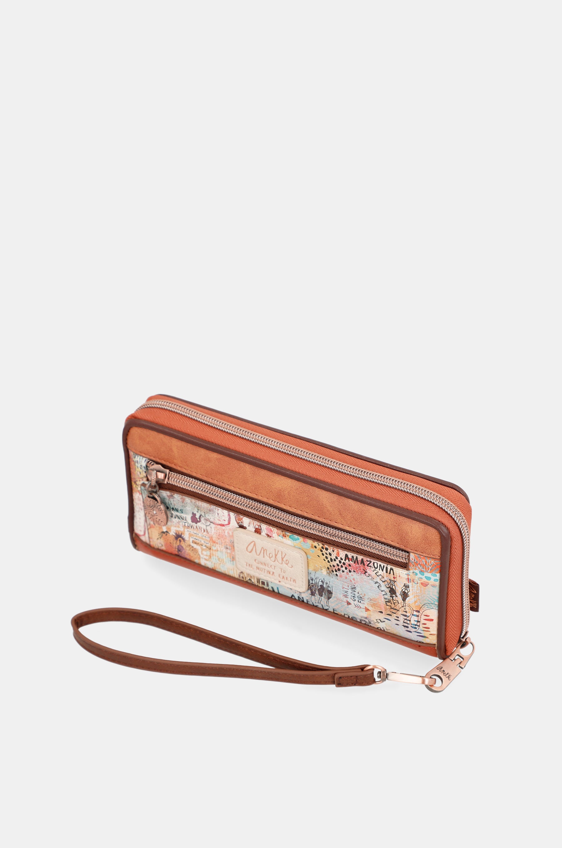 Menire large RFID embossed wallet