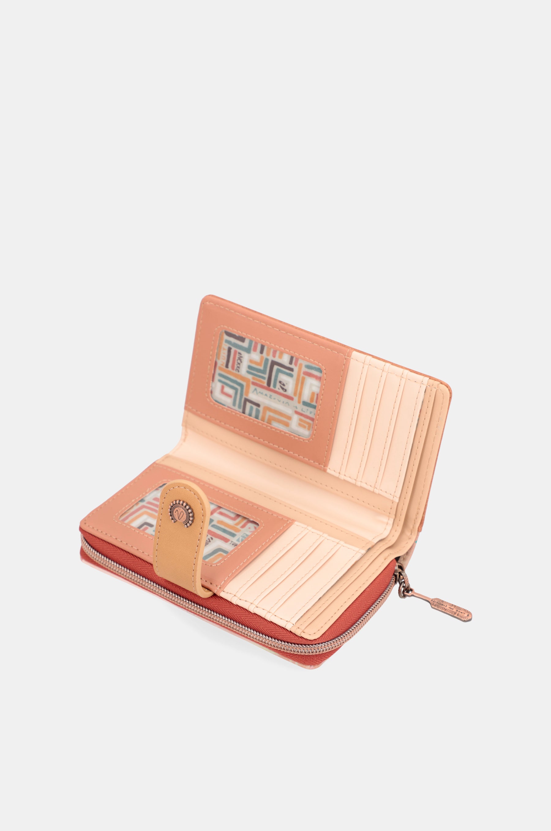Menire medium RFID embossed wallet