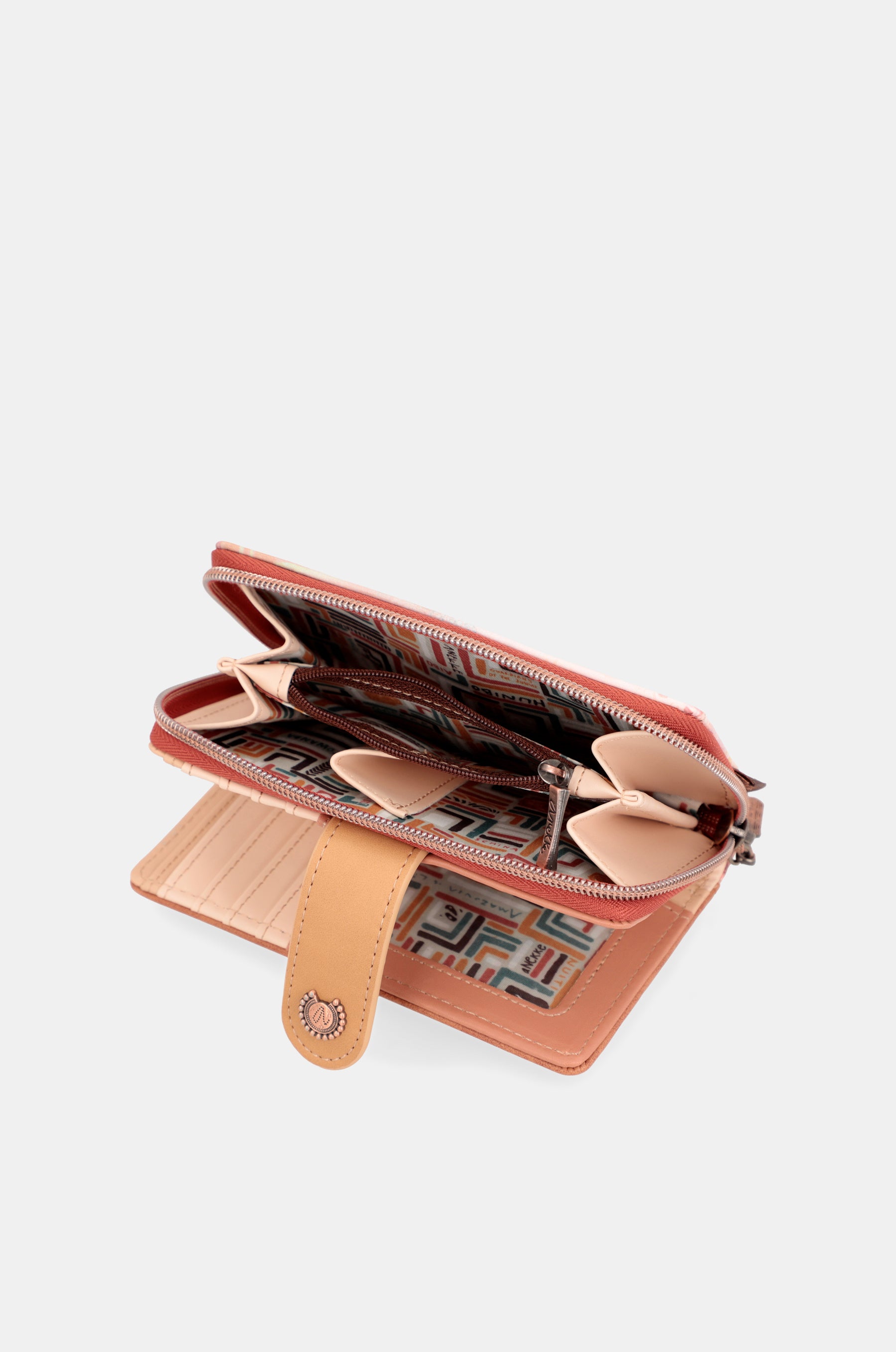Menire medium RFID embossed wallet