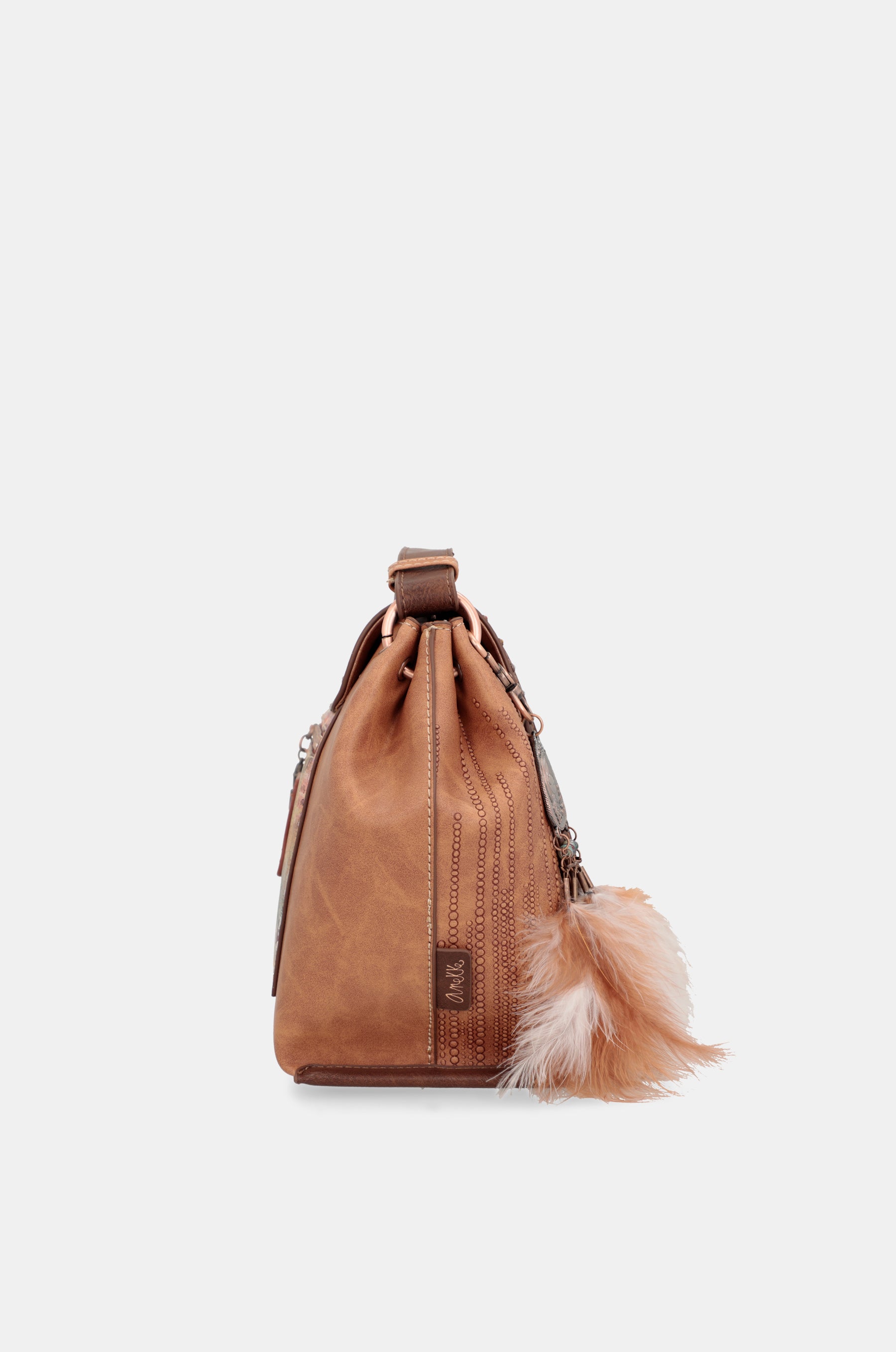 Tribe flap crossbody bag