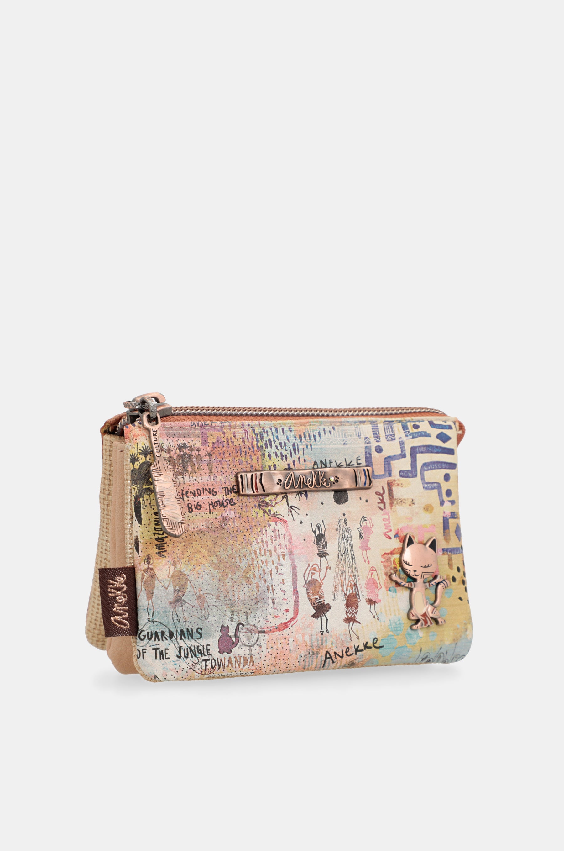 Tribe triple compartment purse