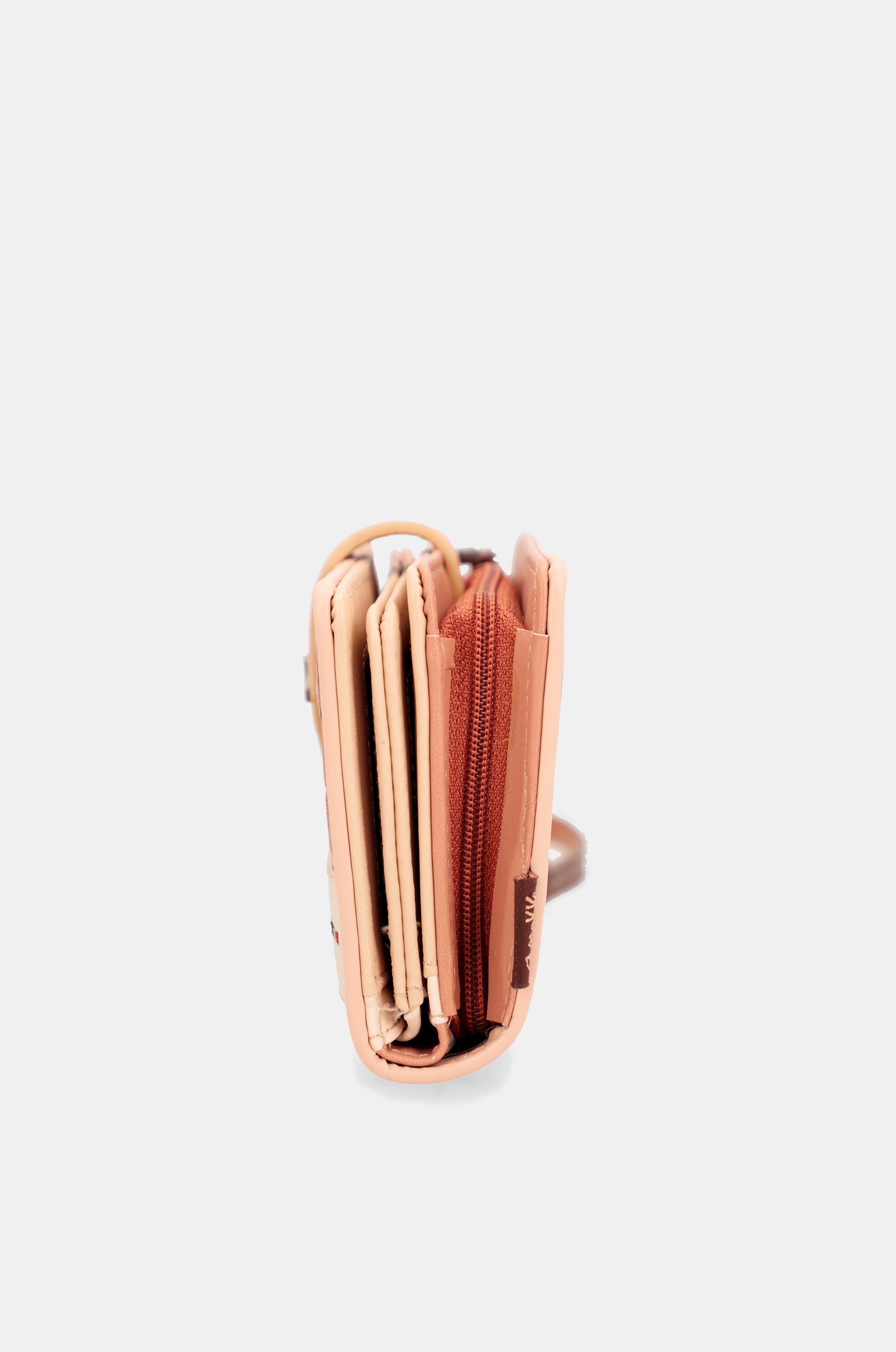 Tribe large brown RFID wallet