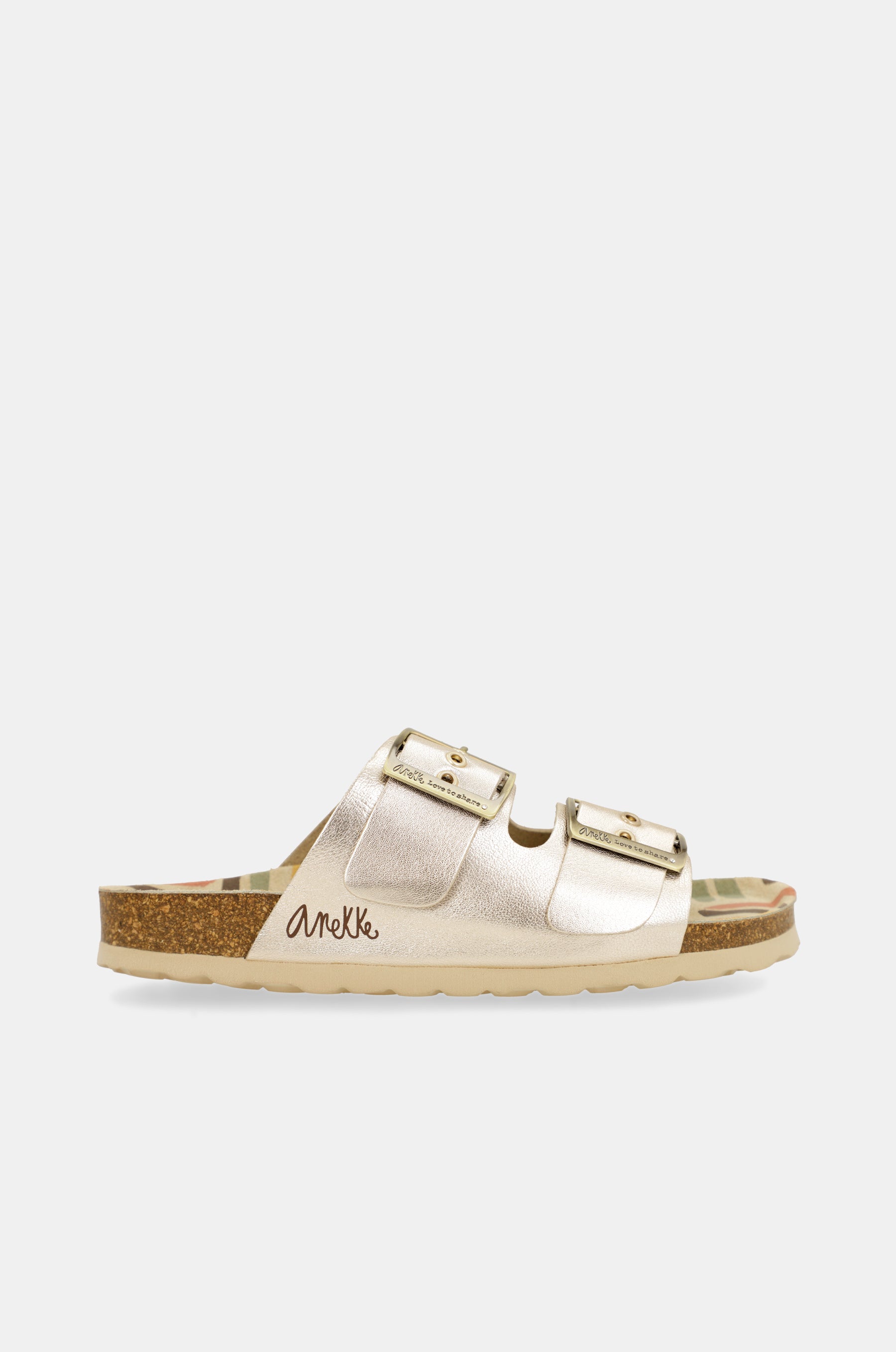 Kene gold women's bio sandals