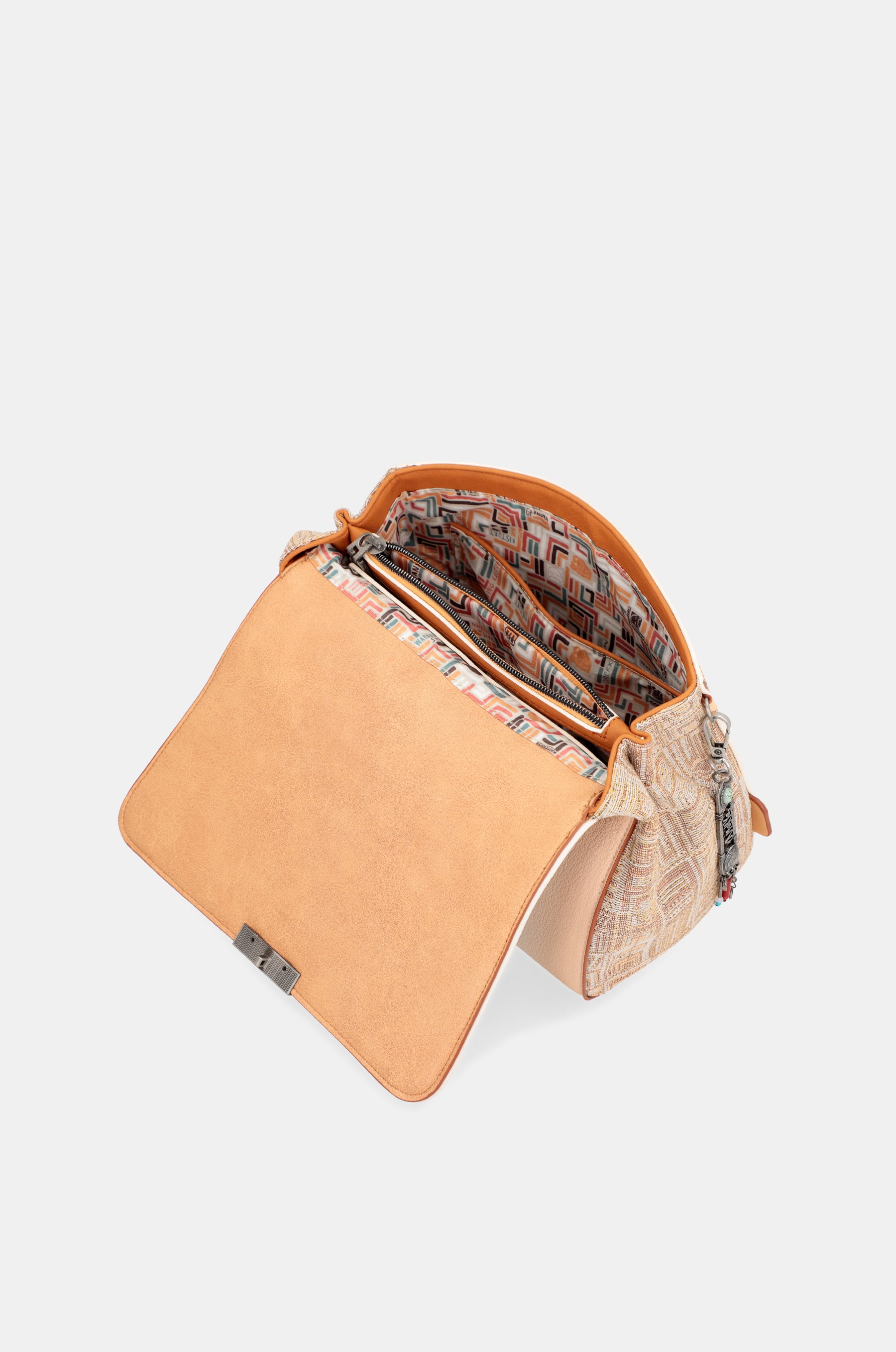Magic Souls flap bag with shoulder strap