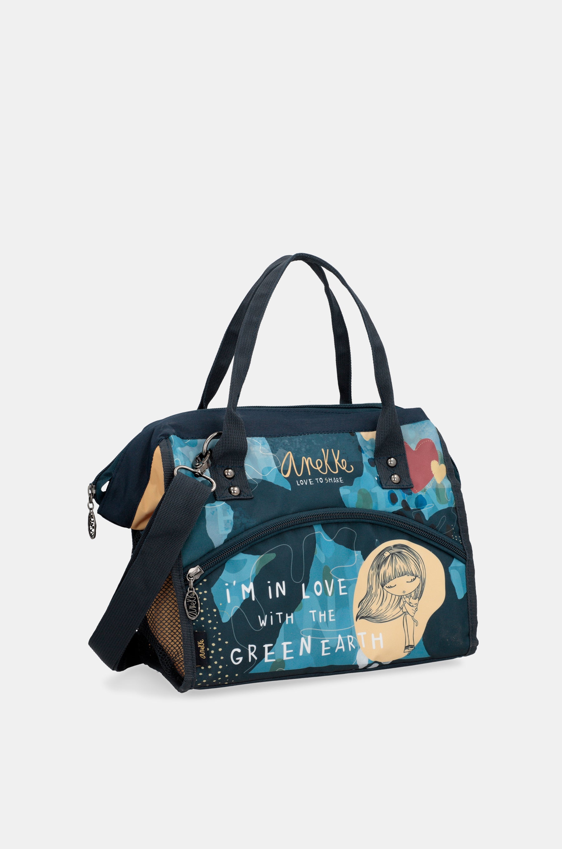 Pachamama food carrier bag with shoulder strap