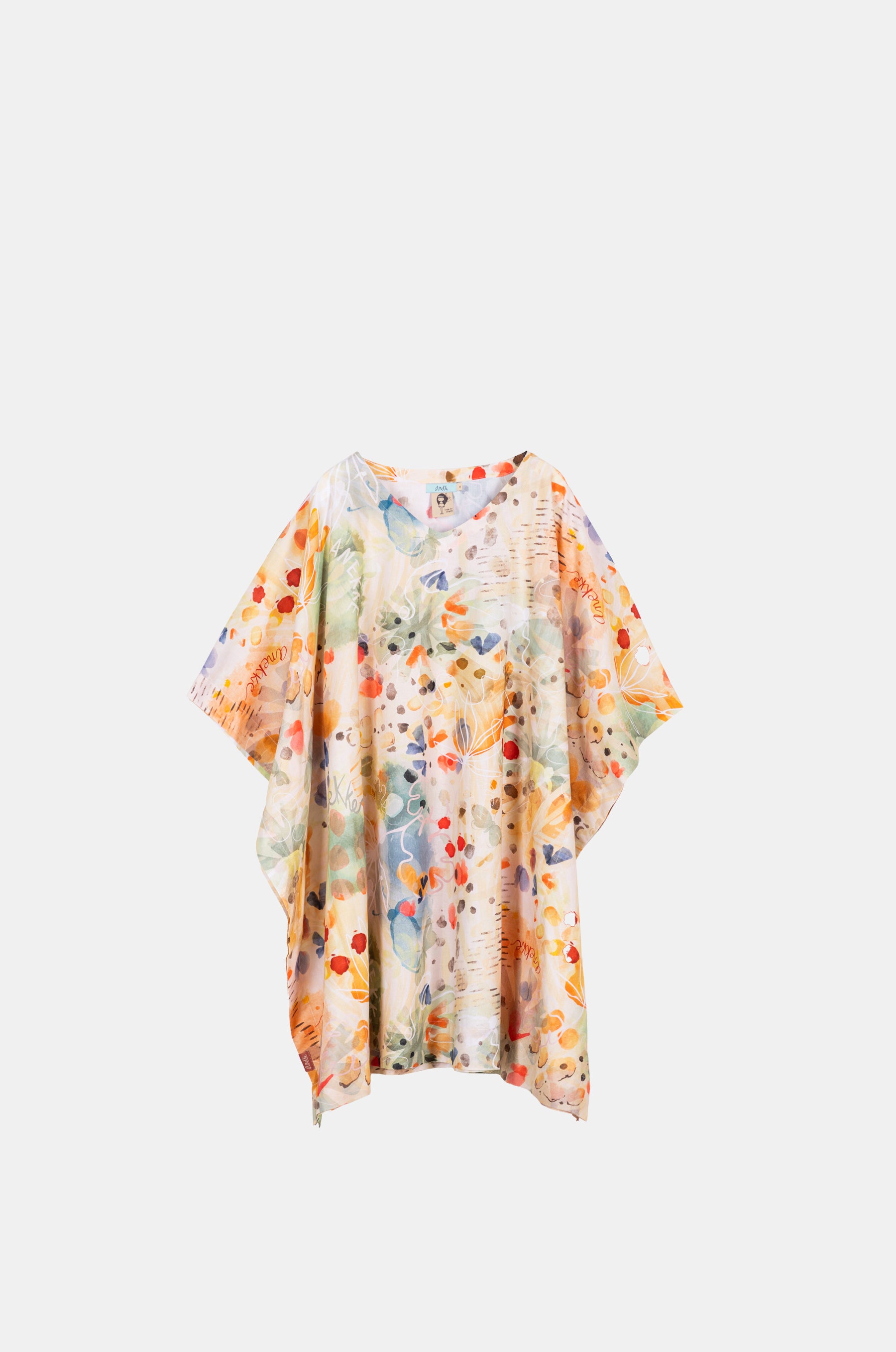 Nature print kaftan