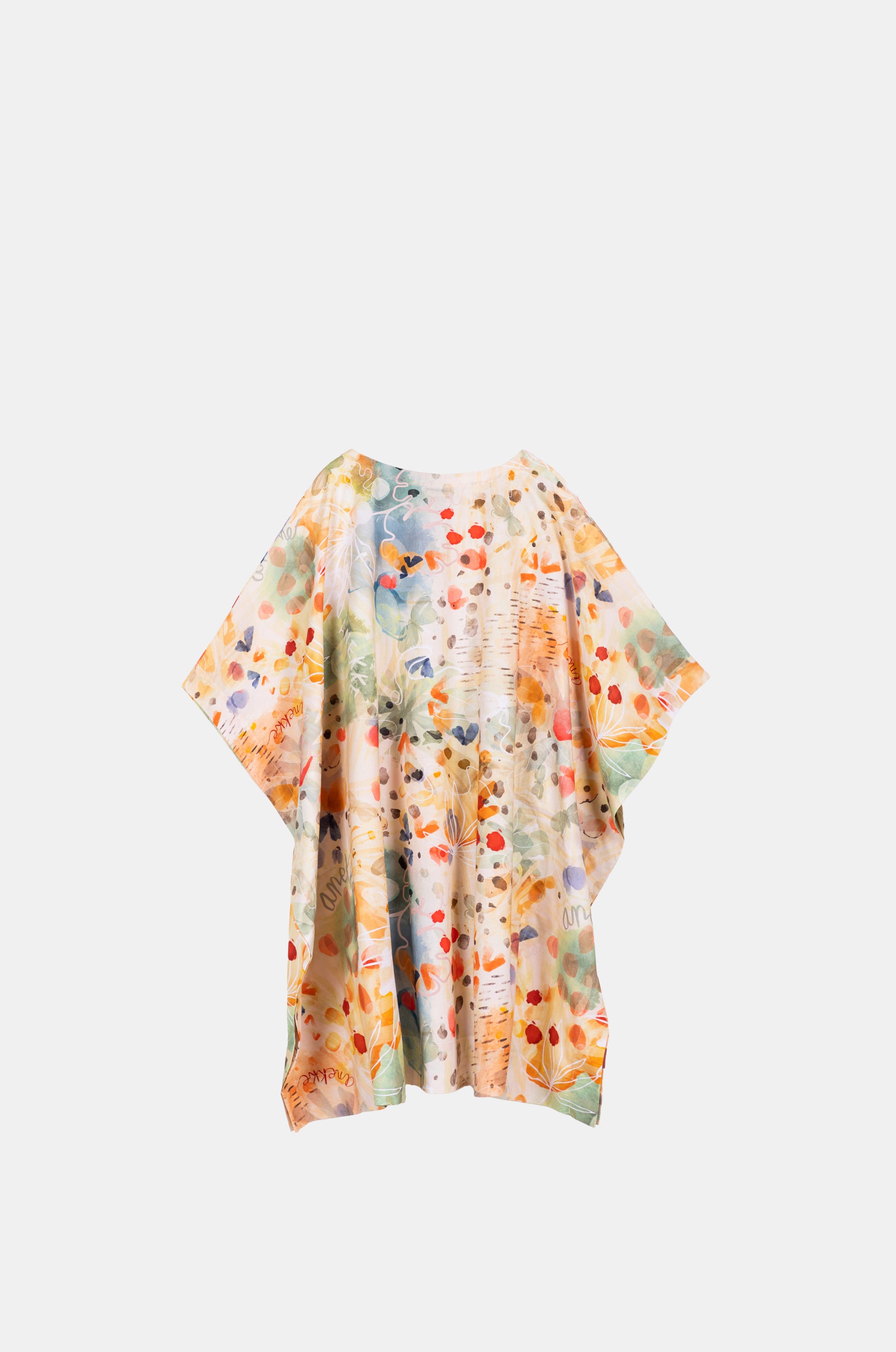 Nature print kaftan
