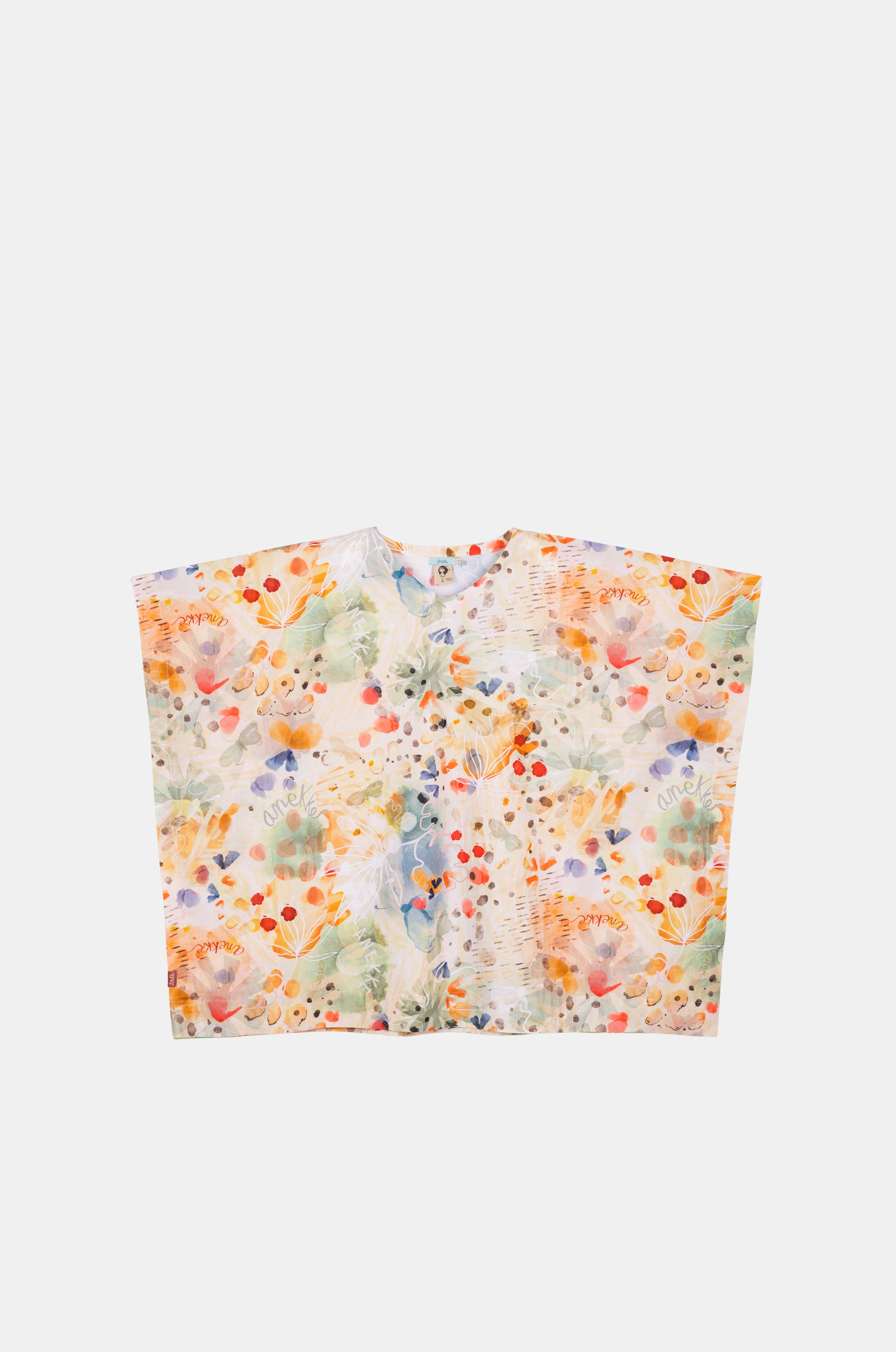 Nature print kaftan