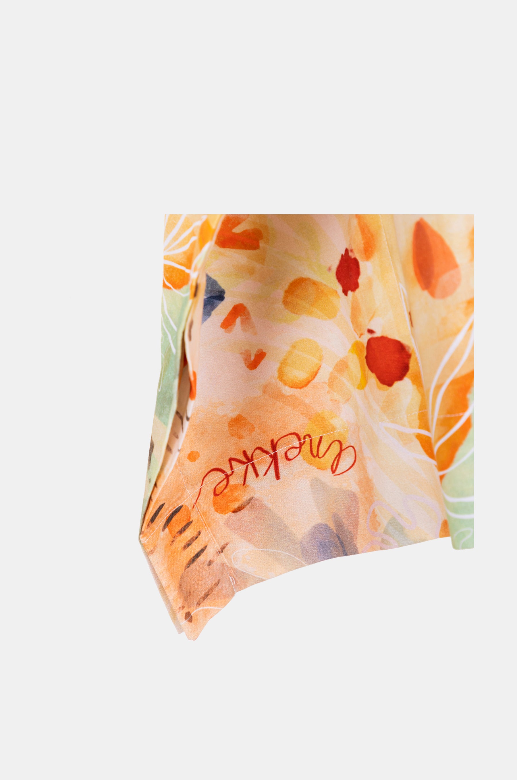 Nature print kaftan